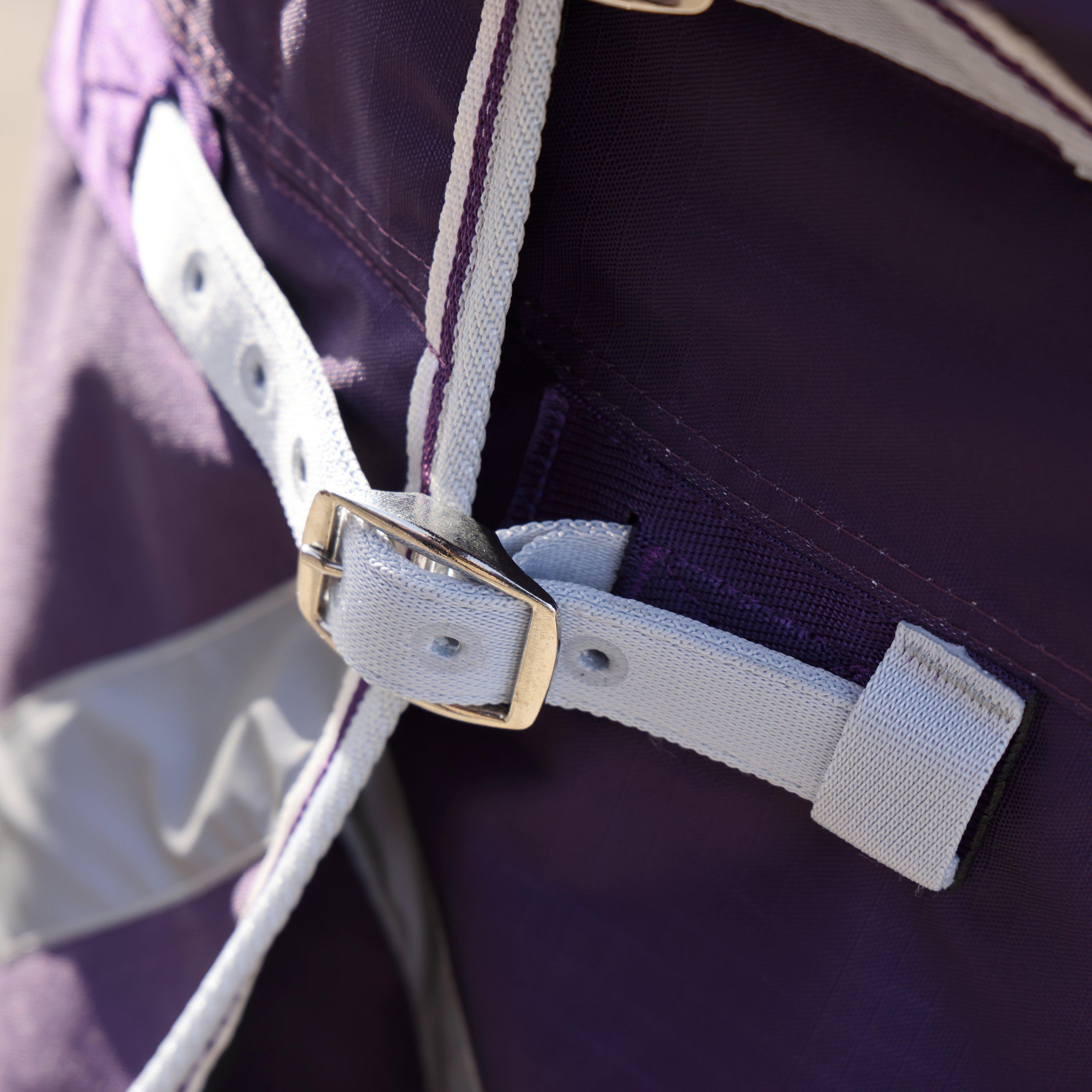 Highlander Original 100g Combo Neck Turnout Rug Plum