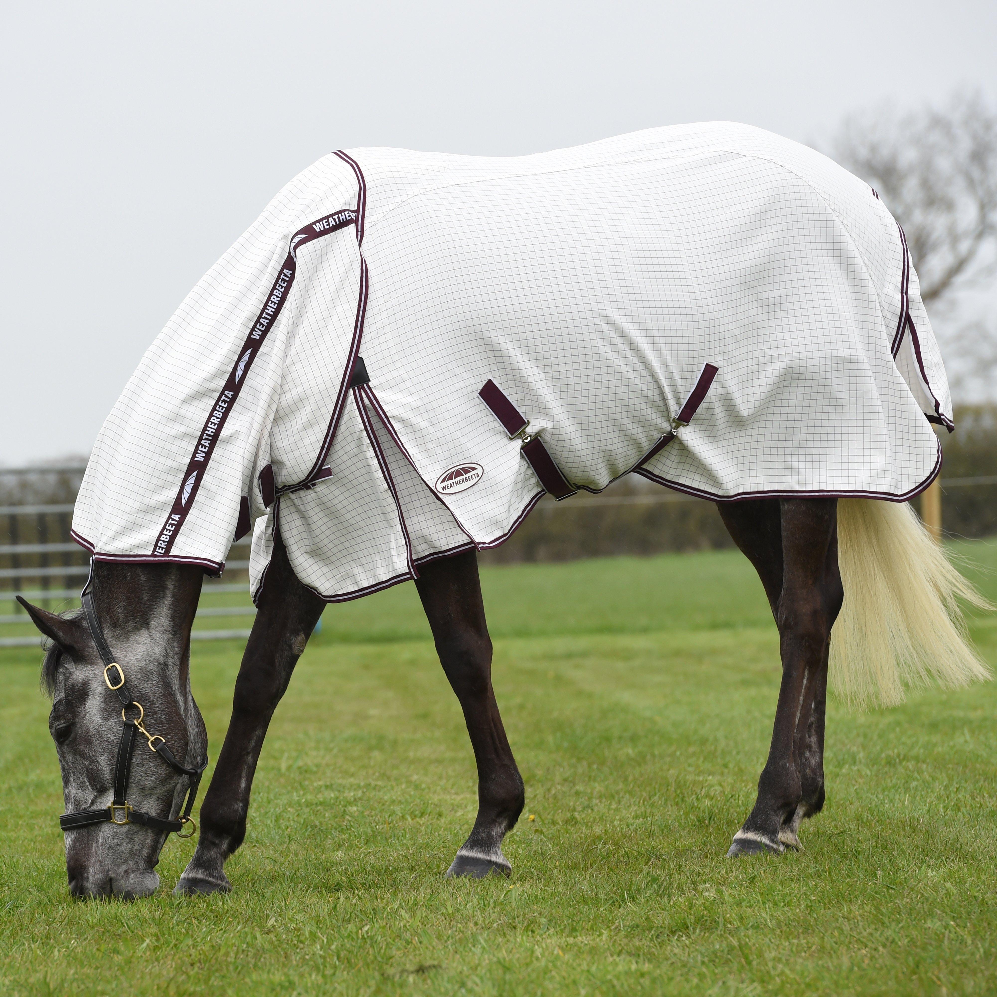 Hybrid Seasons Combo Neck Sheet White/Maroon