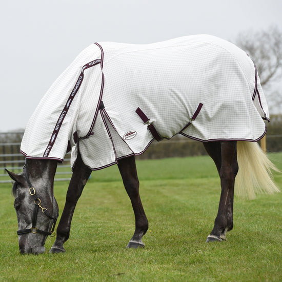 Hybrid Seasons Combo Neck Sheet White/Maroon