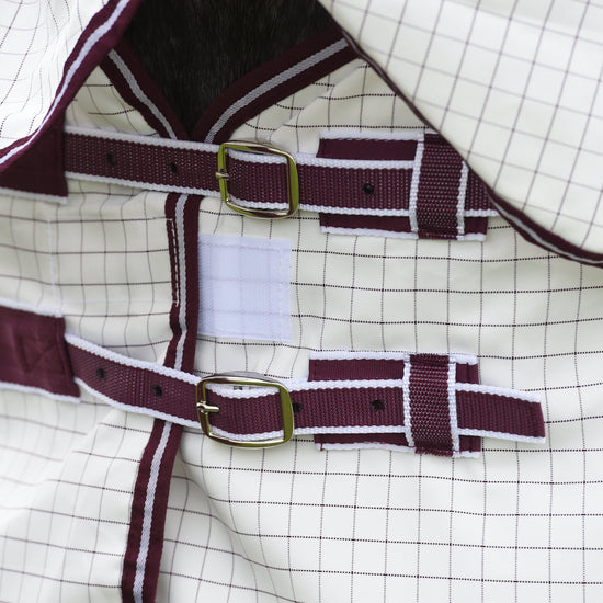 Hybrid Seasons Combo Neck Sheet White/Maroon