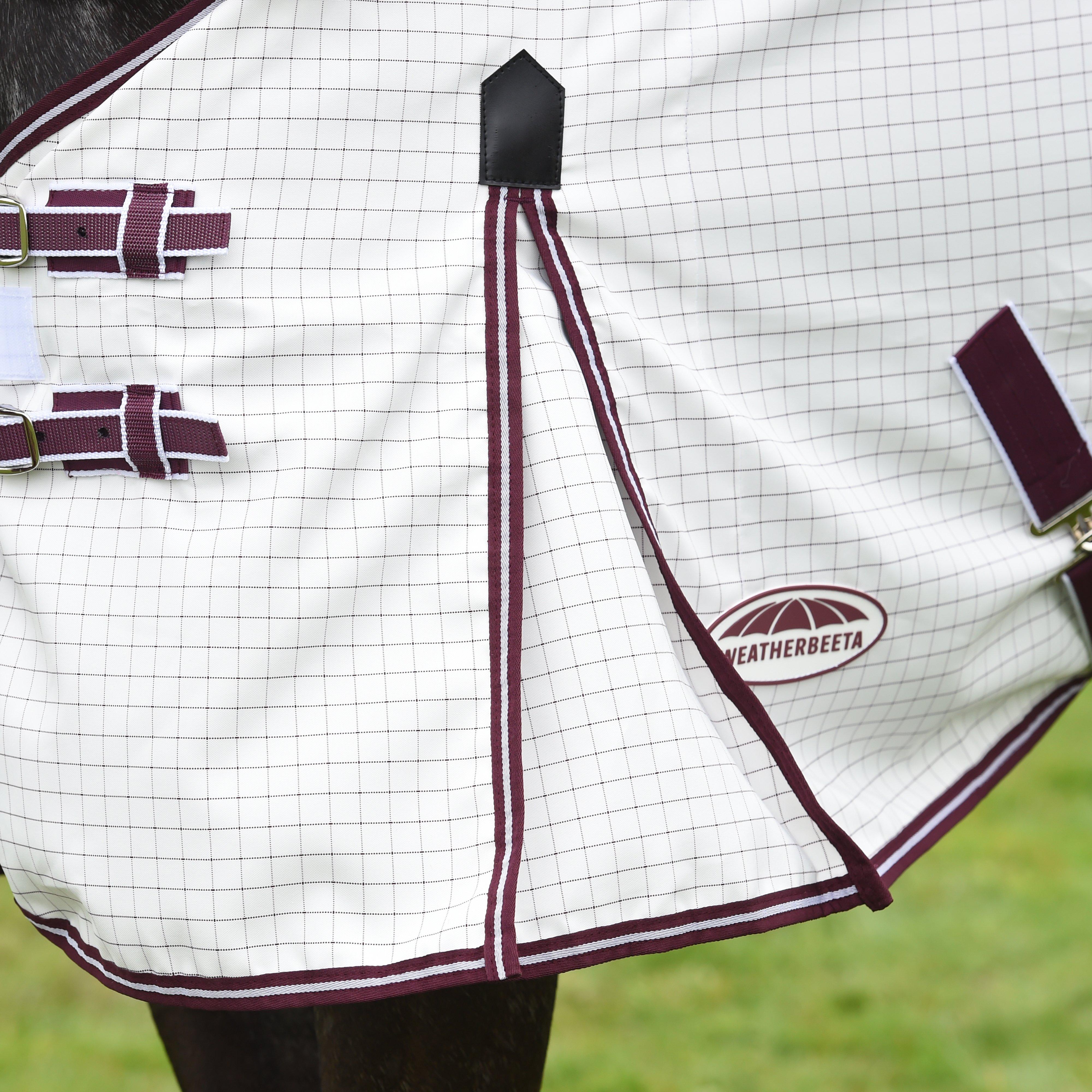 Hybrid Seasons Combo Neck Sheet White/Maroon