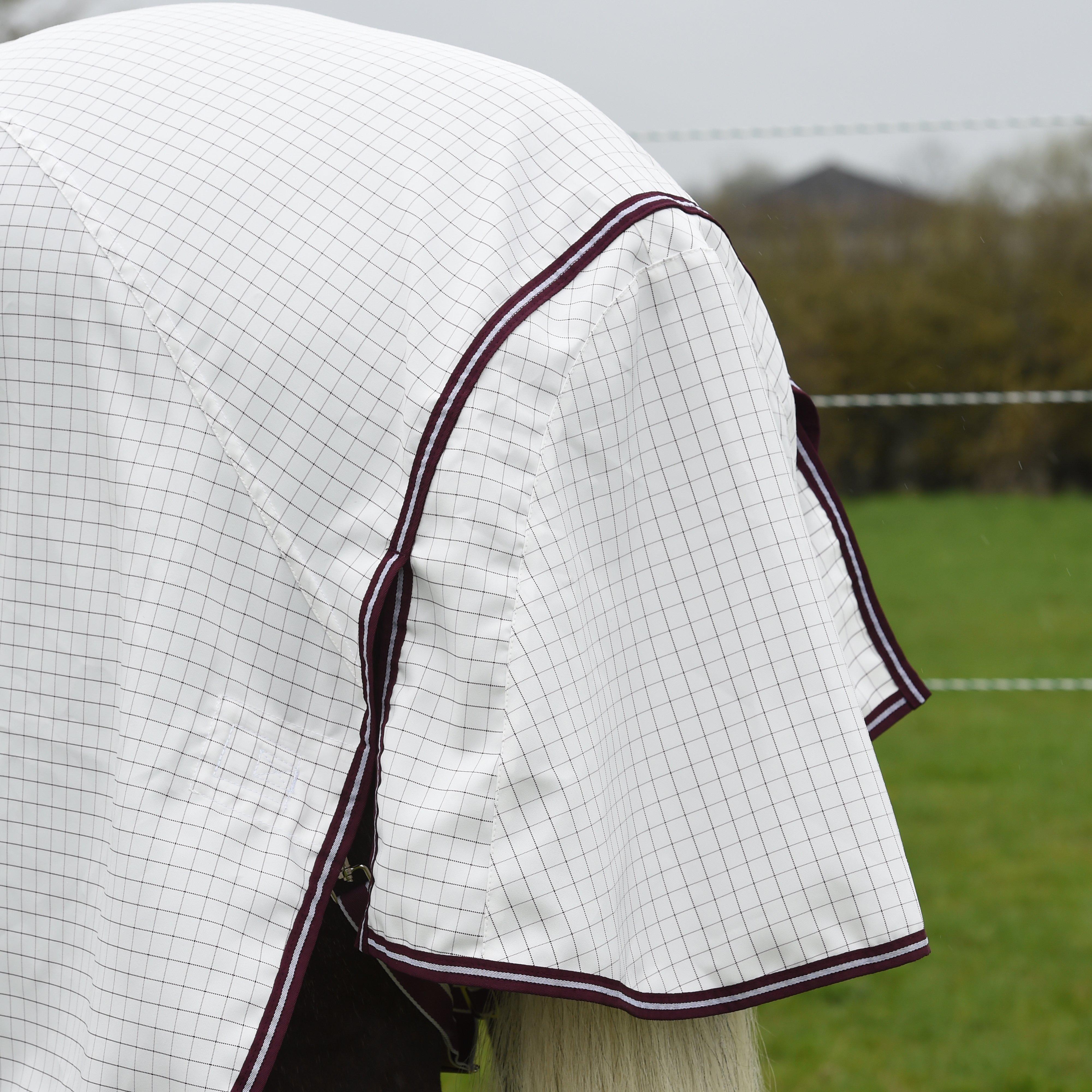 Hybrid Seasons Combo Neck Sheet White/Maroon