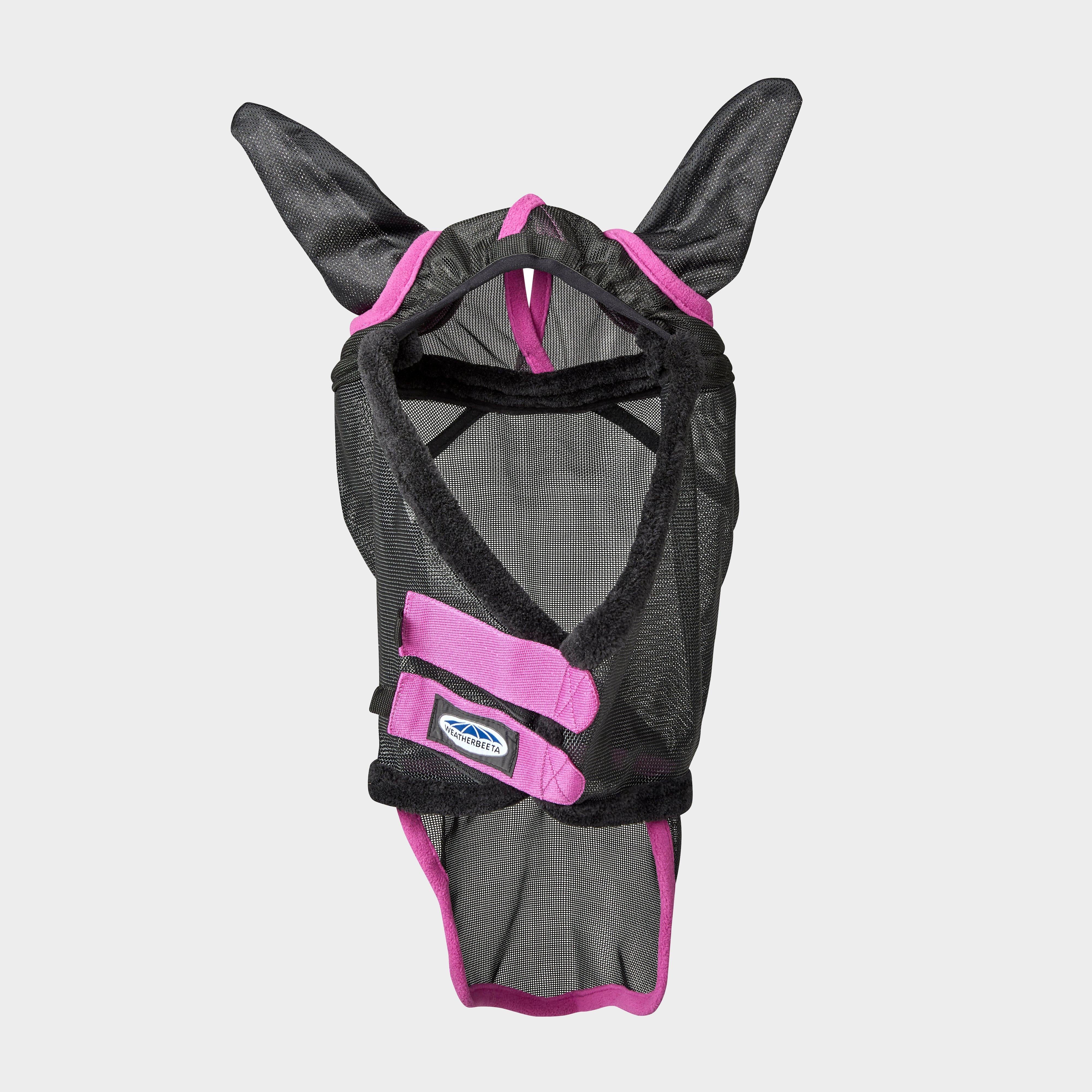 ComFiTec deluxe Durable Mesh Mask With Ears & Nose Black/Purple