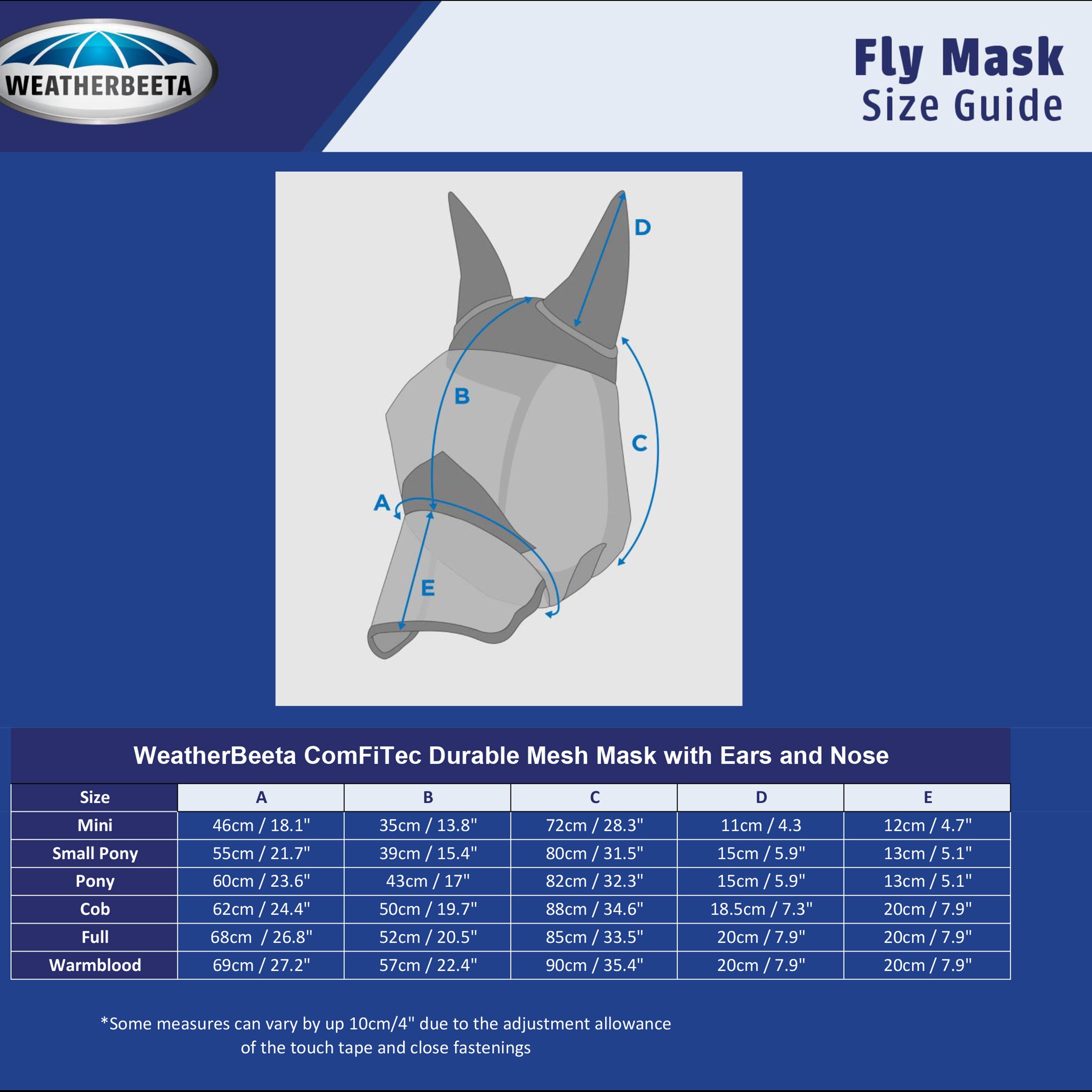 ComFiTec deluxe Durable Mesh Mask With Ears & Nose Black/Purple