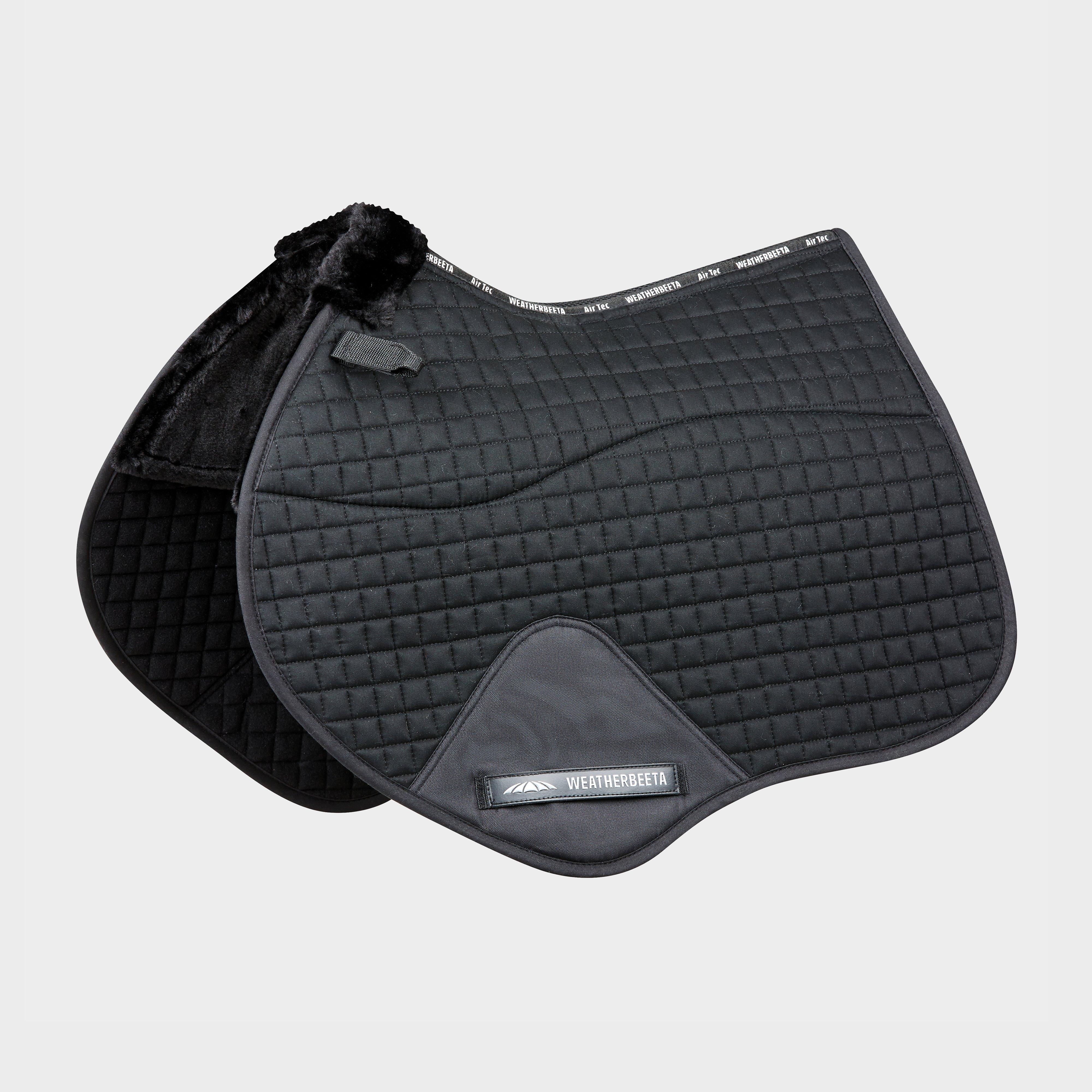 Prime Comfy Fleece Jump Saddle Pad Black
