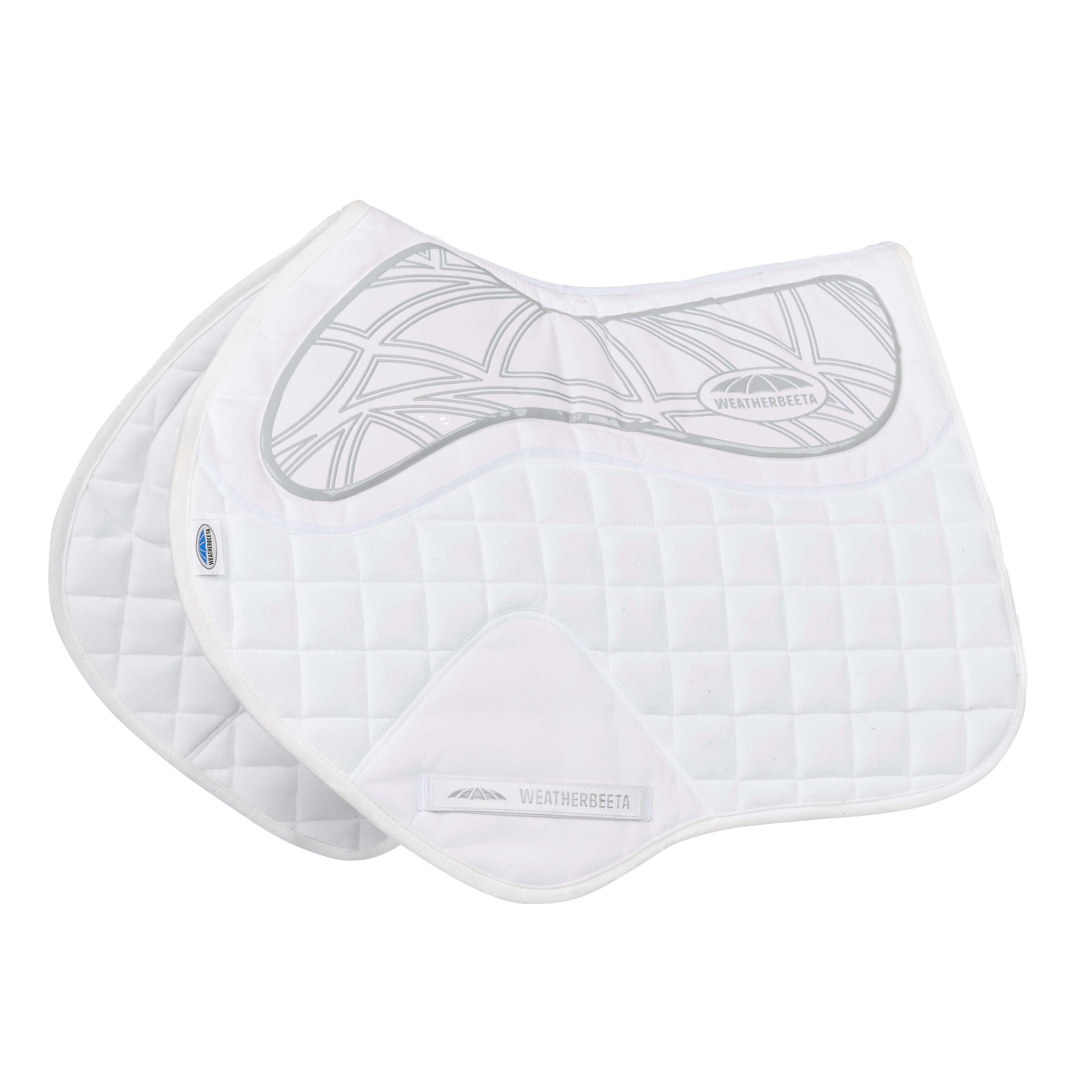 Ultra Grip Jump Saddle Pad White