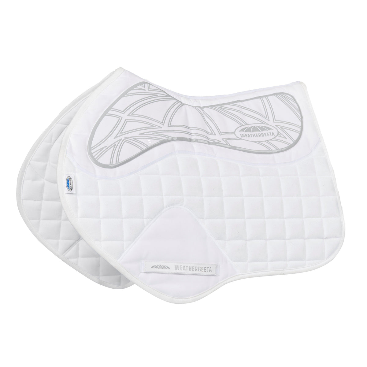 Ultra Grip Jump Saddle Pad White