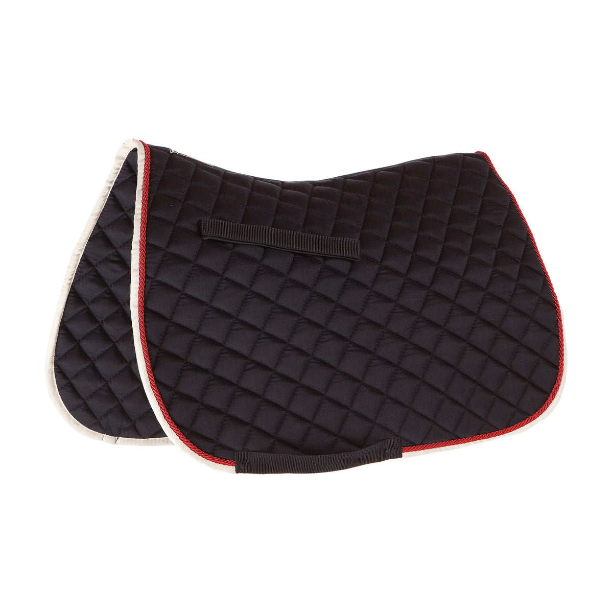 Grand Prix All Purpose Saddle Pad Navy/Red/White