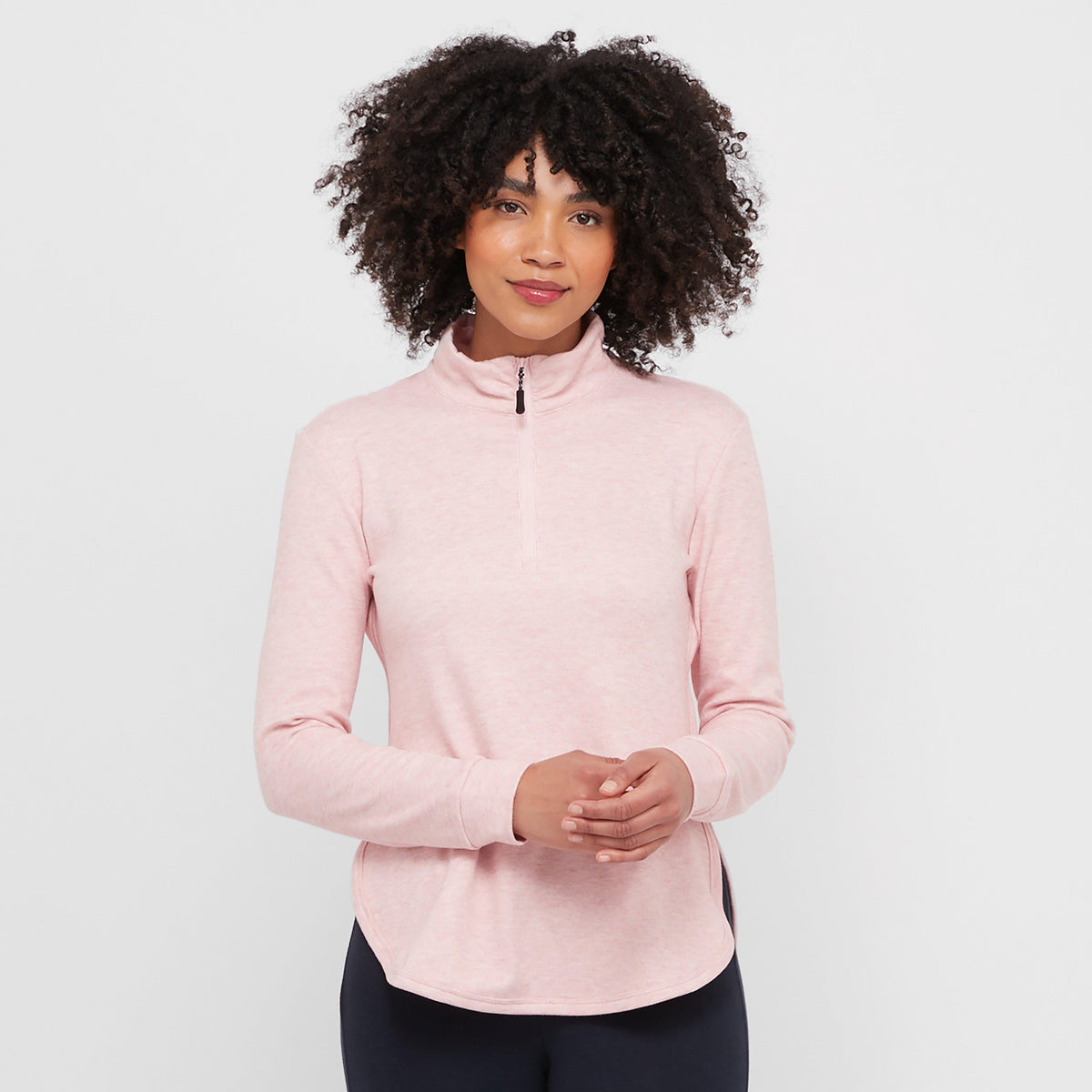 Womens London Long Sleeve Top Blush