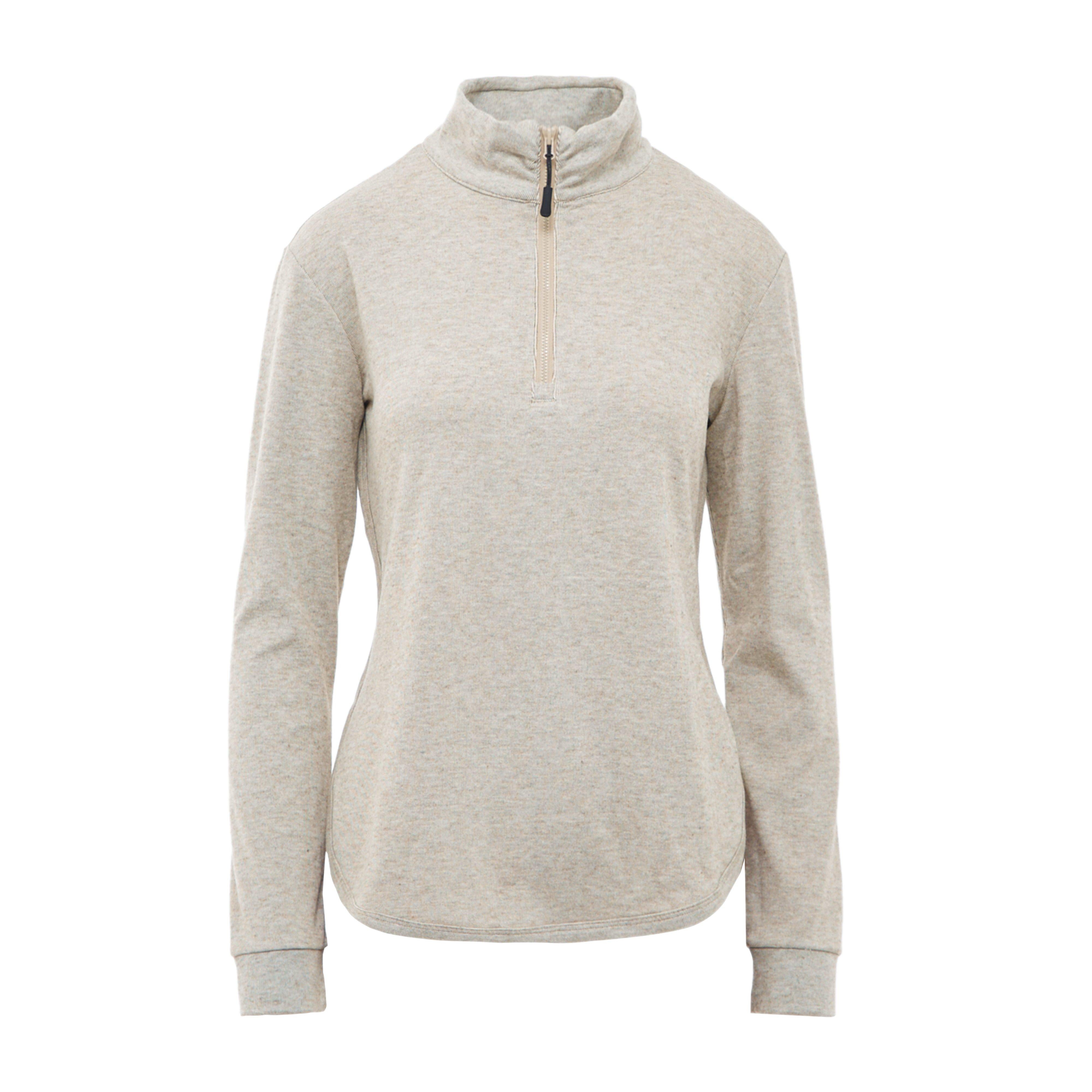 Womens London Long Sleeve Top Dusty Olive