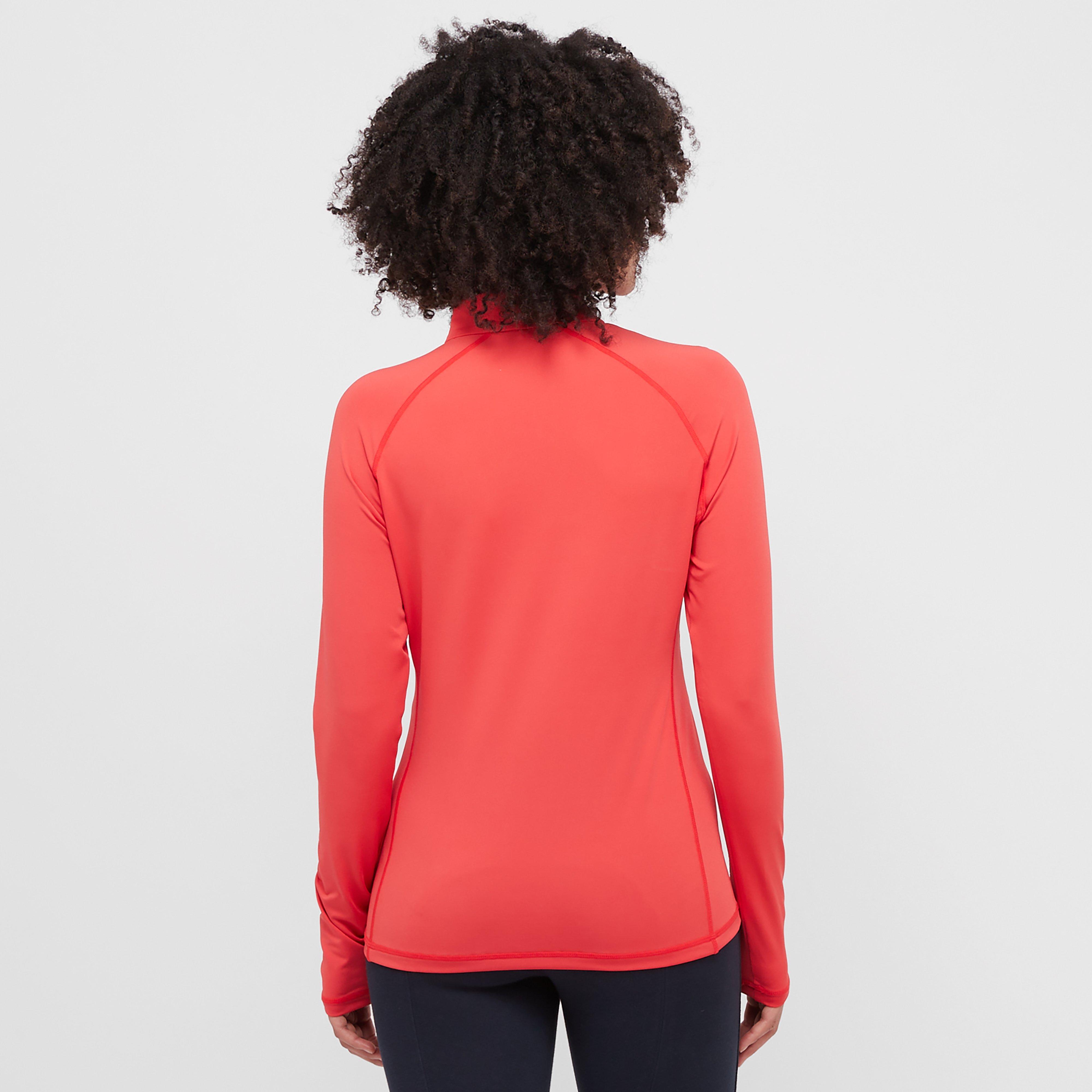 Womens Prime Long Sleeved Top Bittersweet Red
