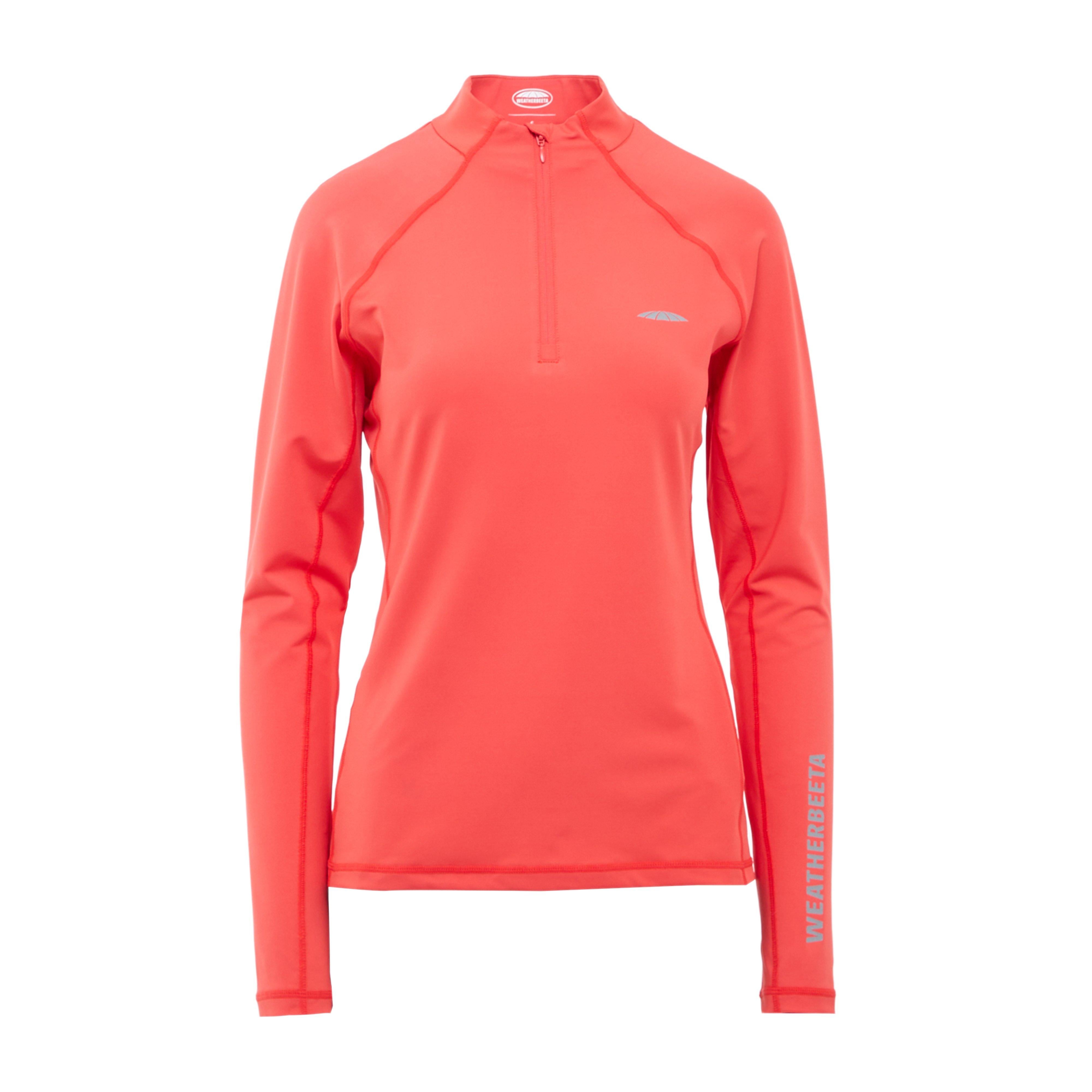 Womens Prime Long Sleeved Top Bittersweet Red