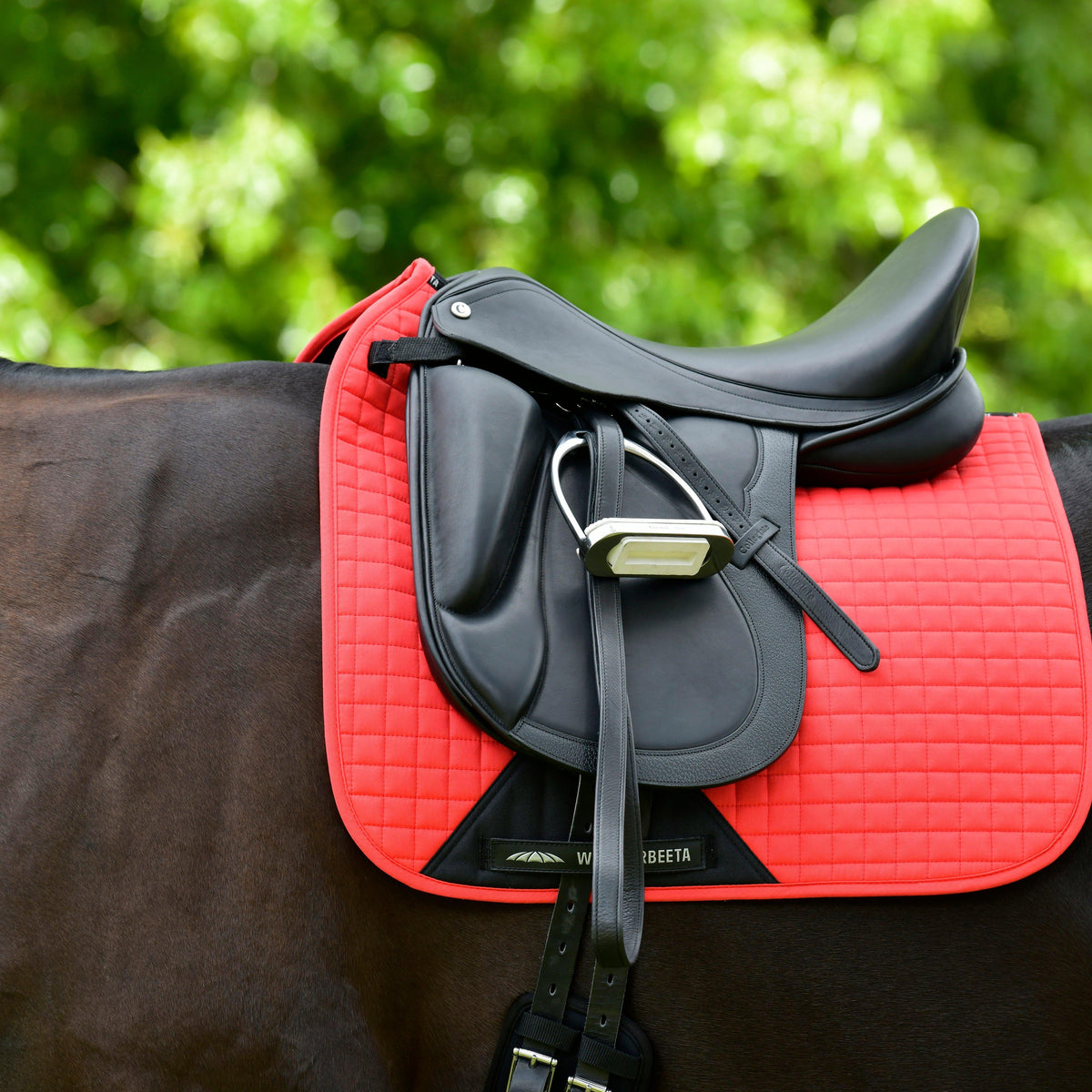 Prime Dressage Saddle Pad Bittersweet Red