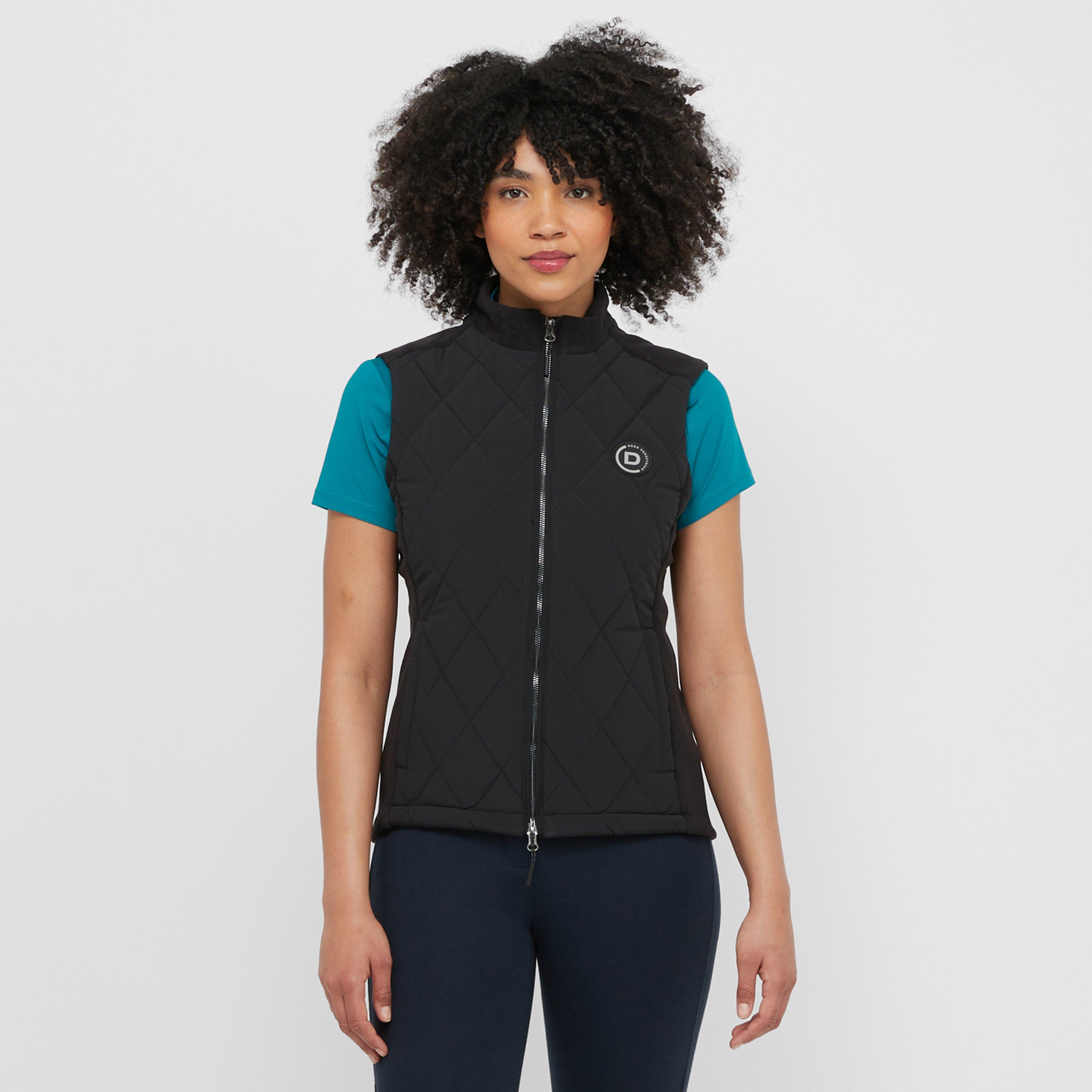Womens Quinn Quilted Body Warmer Black