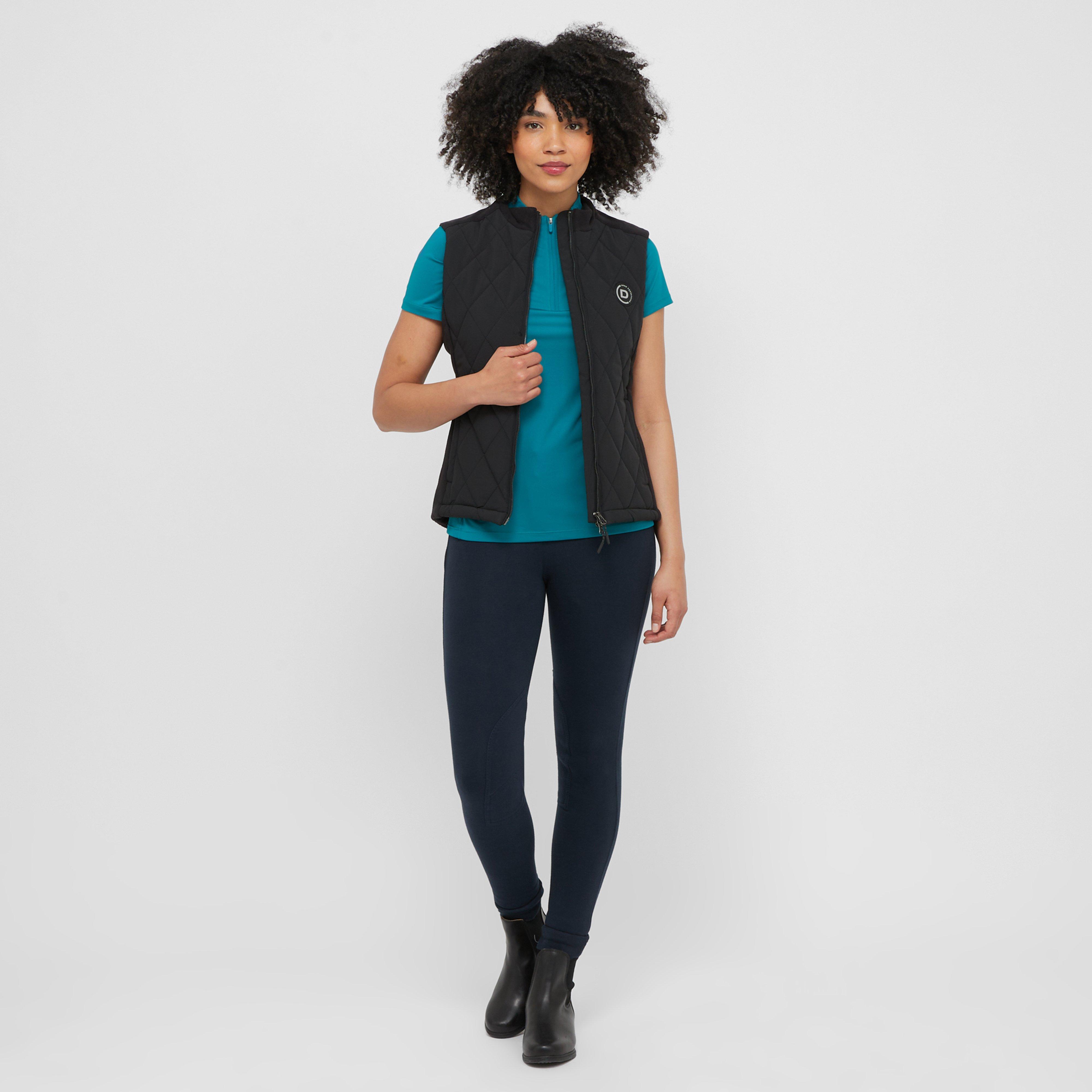 Womens Quinn Quilted Body Warmer Black