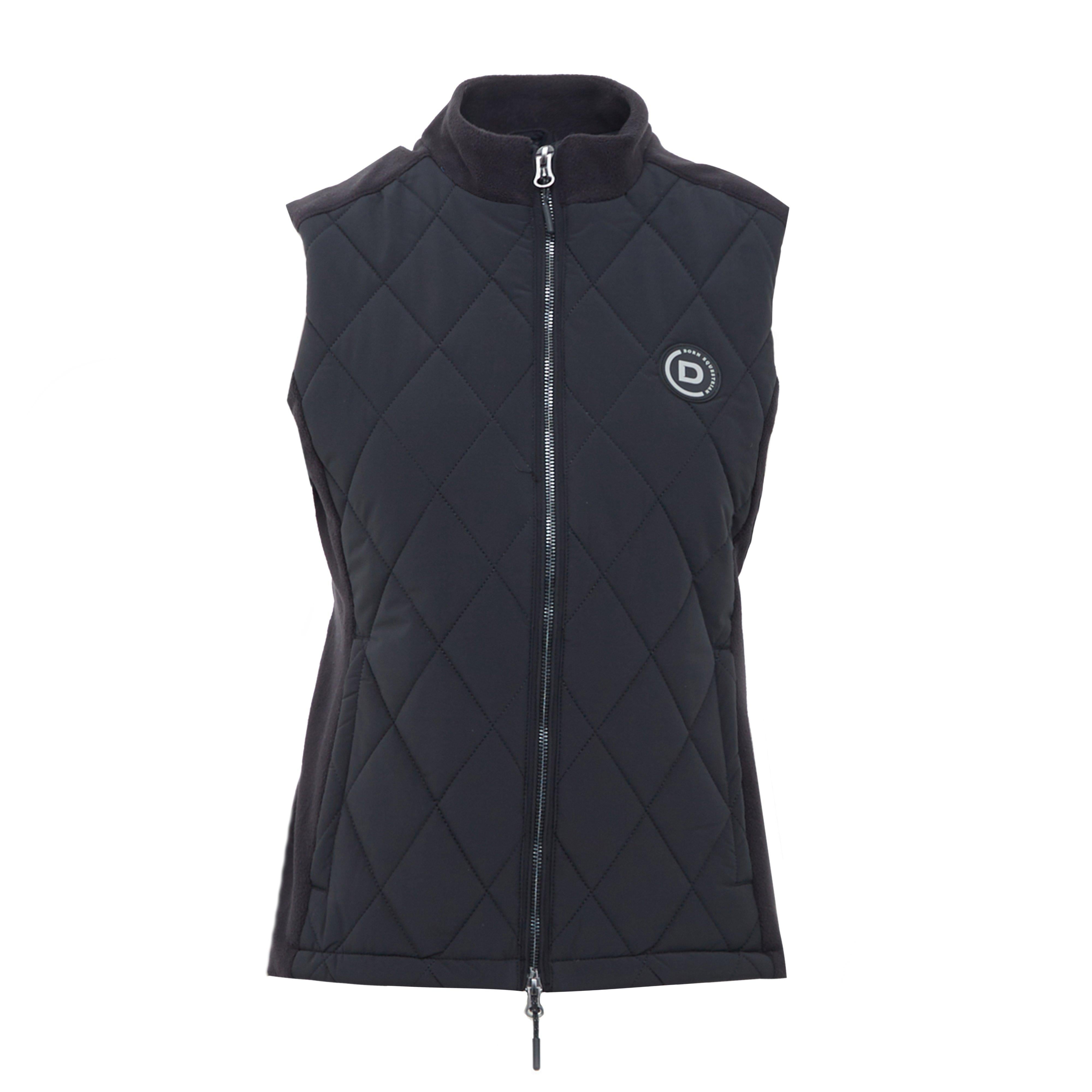 Womens Quinn Quilted Body Warmer Black