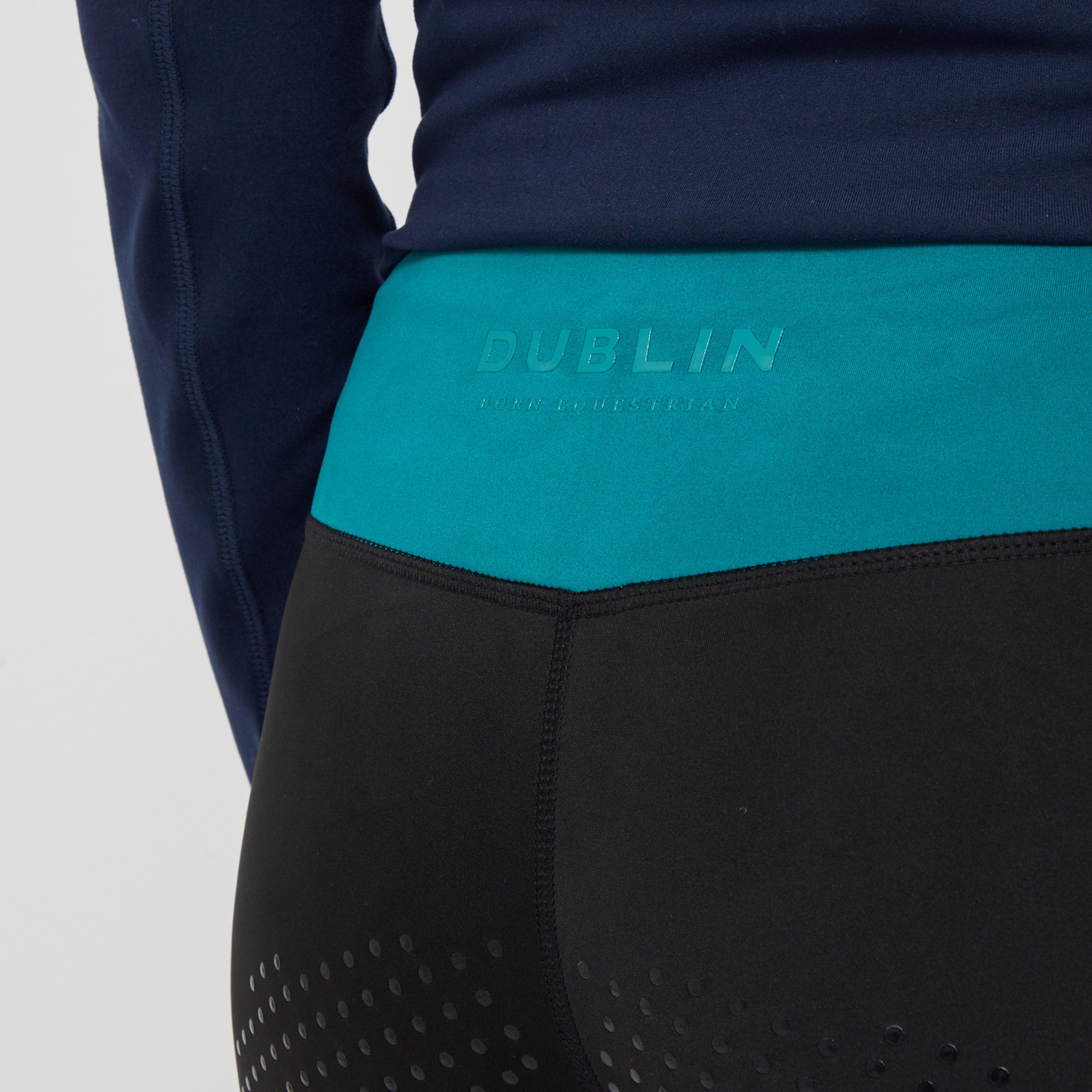 Womens Everyday Riding Tights Black/Deep Lake