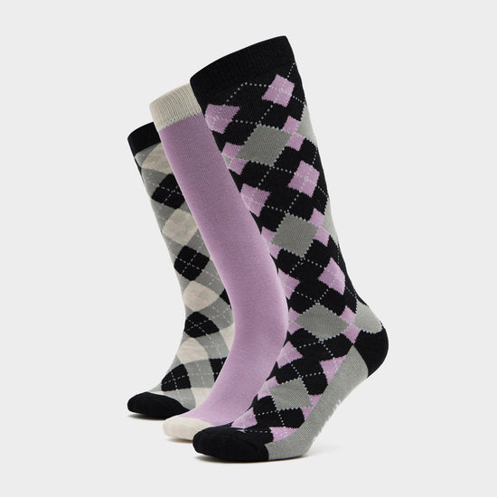 3 Pack Socks Mono Highlands