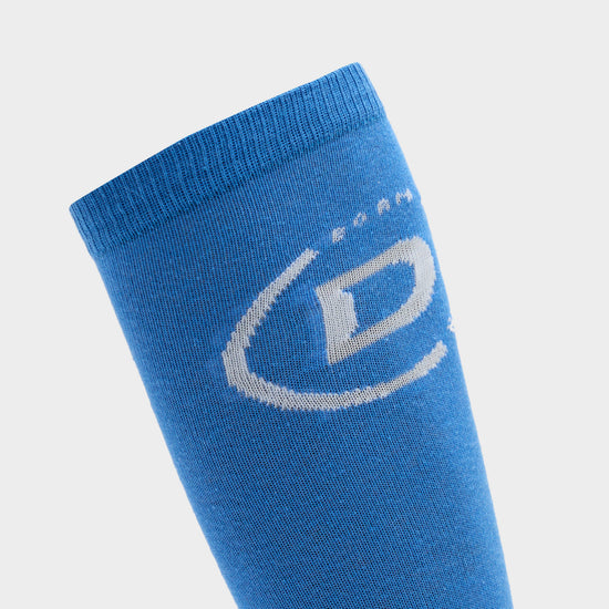 Logo Socks Coastal Blue