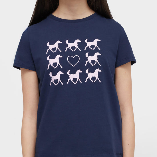 Kids Tilly Tee Naval Academy Heart