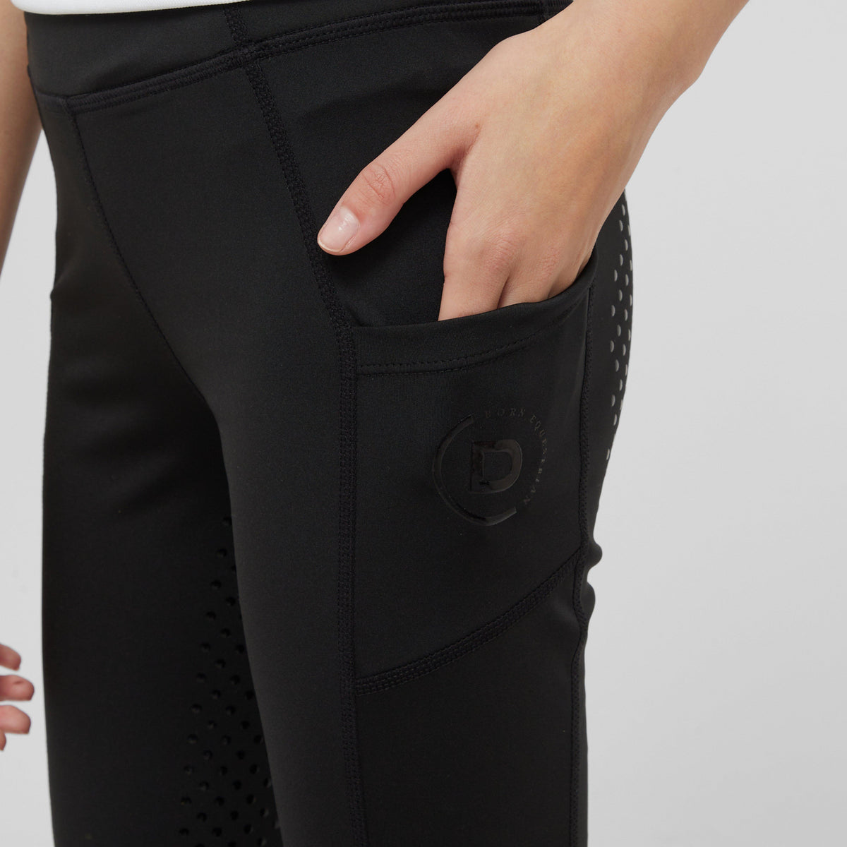 Kids Everyday Riding Tights Black