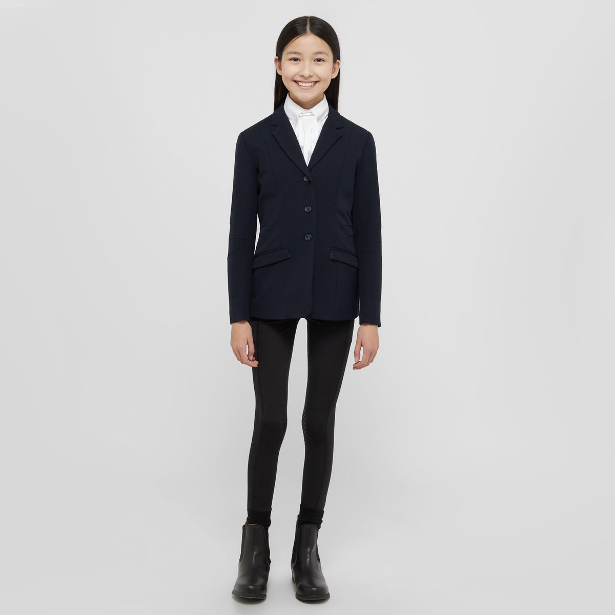 Kids Casey Tailored Show Jacket Navy