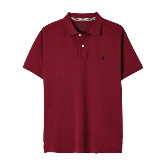 Mens Woody Polo Shirt Rhubarb