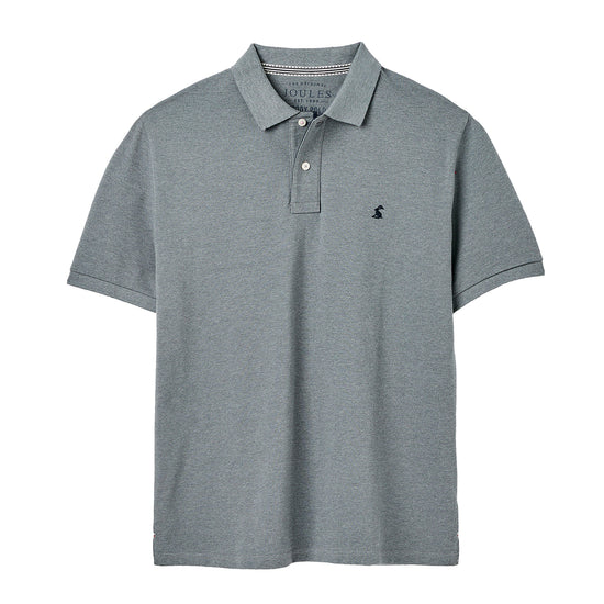 Mens Woody Polo Shirt Grey Marl