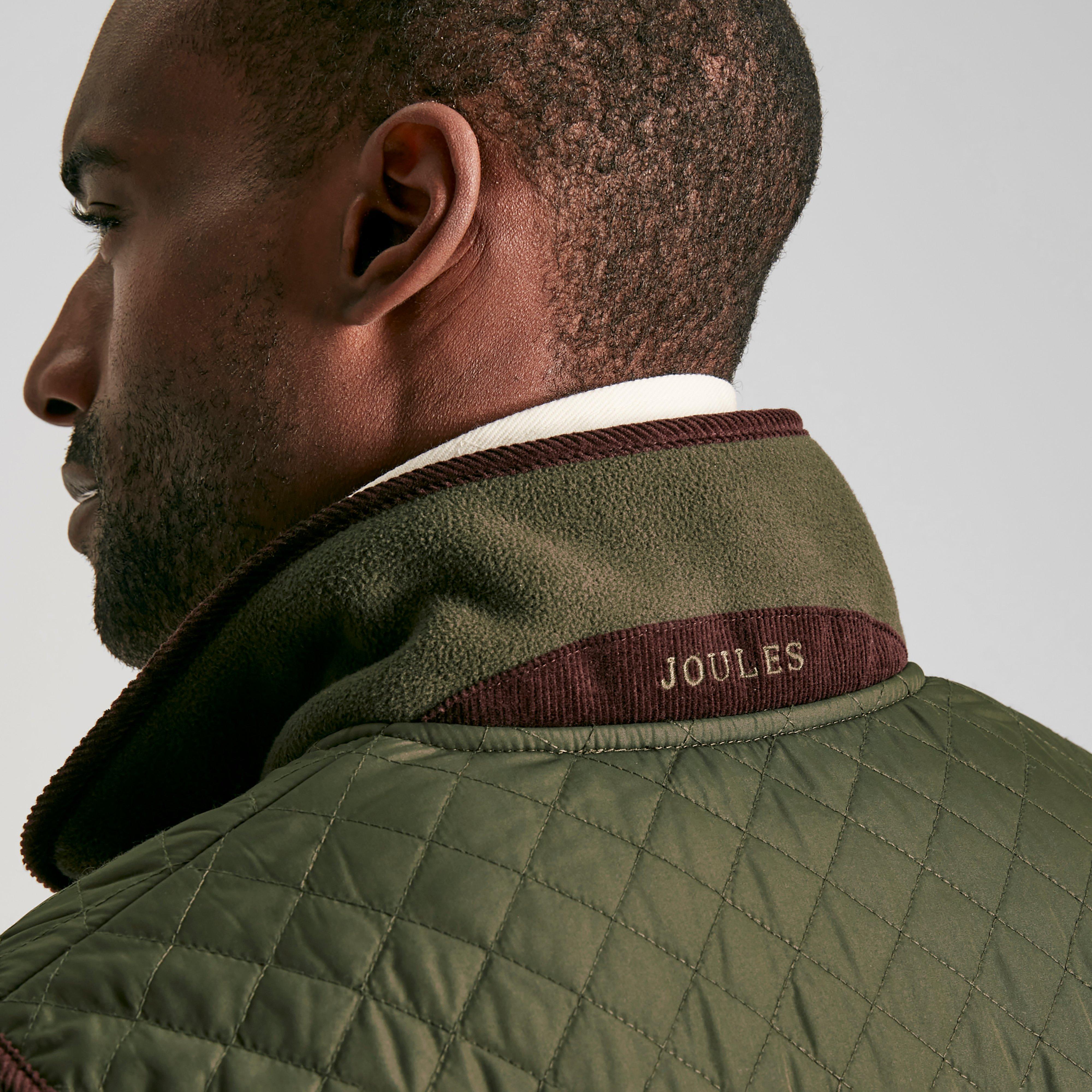 Greenfield Full Zip Fleece Gilet Green