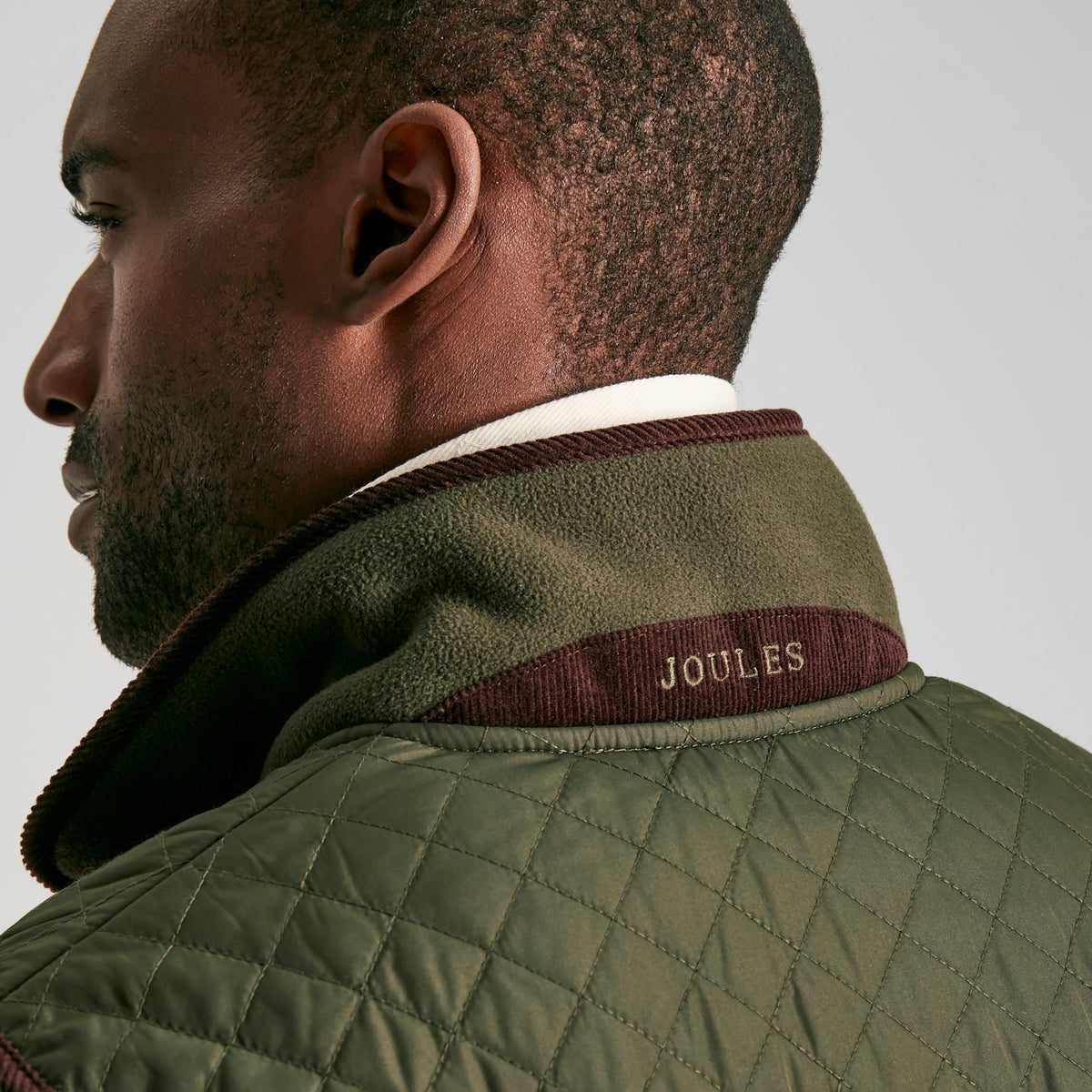 Greenfield Full Zip Fleece Gilet Green