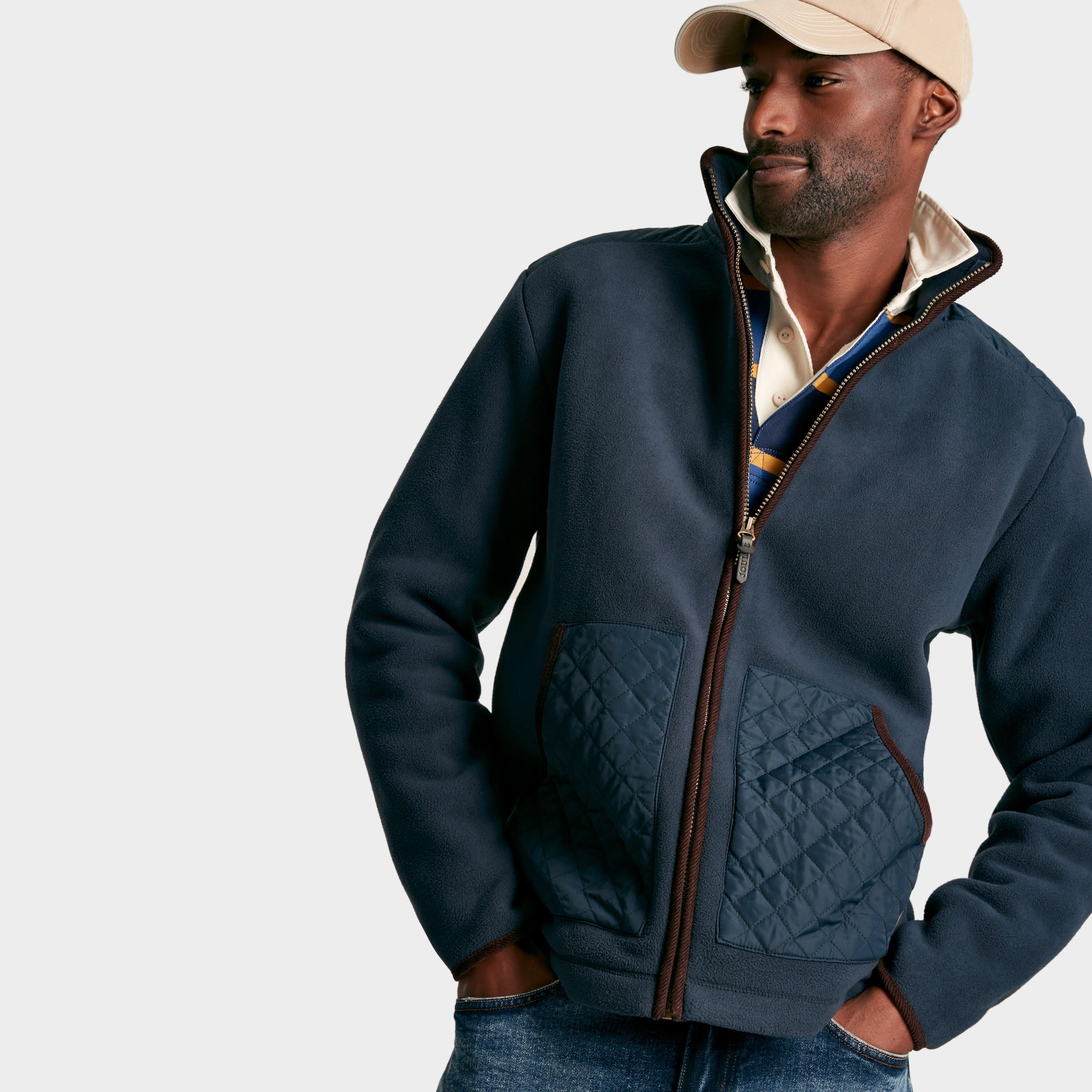 Greenfield Full Zip Fleece Navy