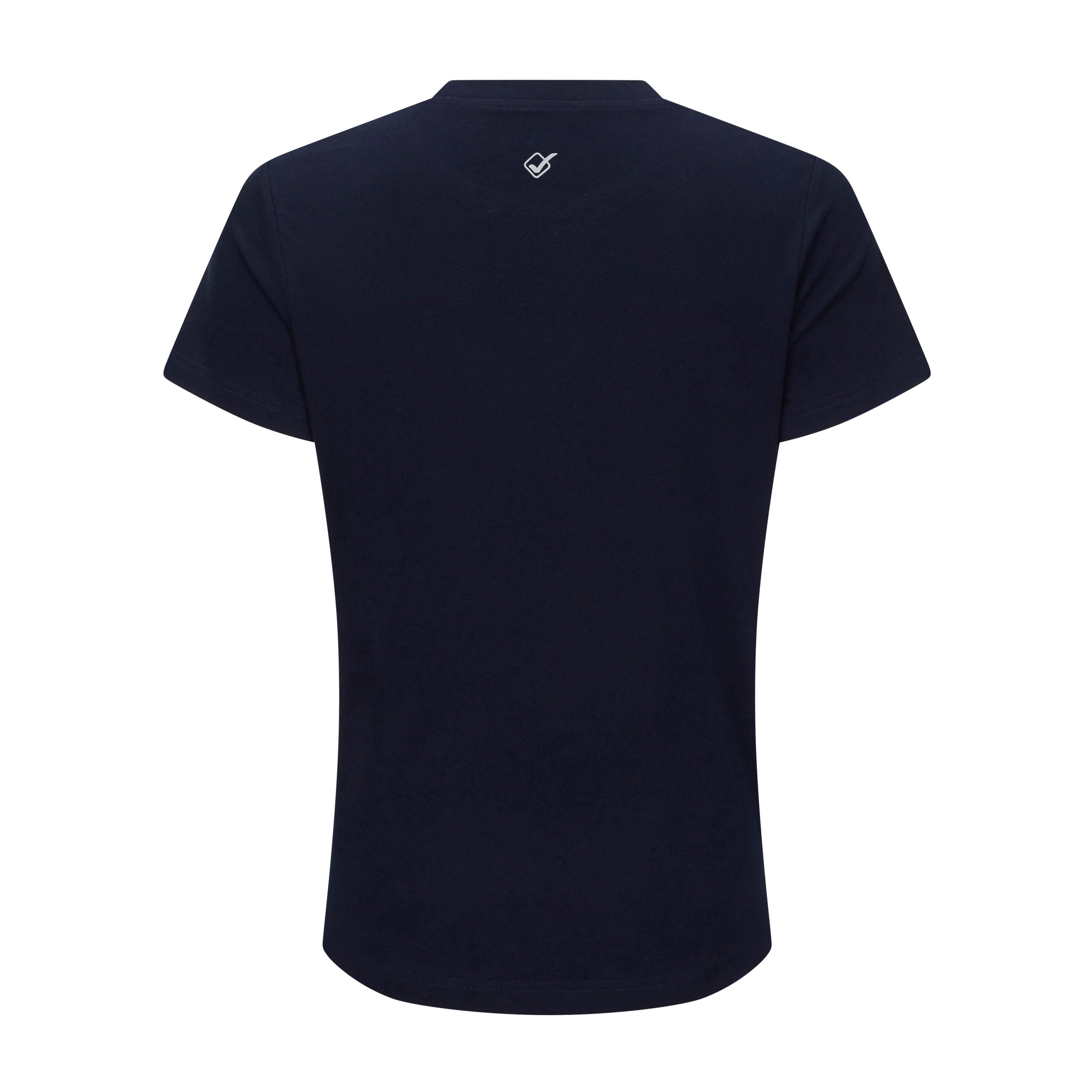Womens Sports T-Shirt Navy
