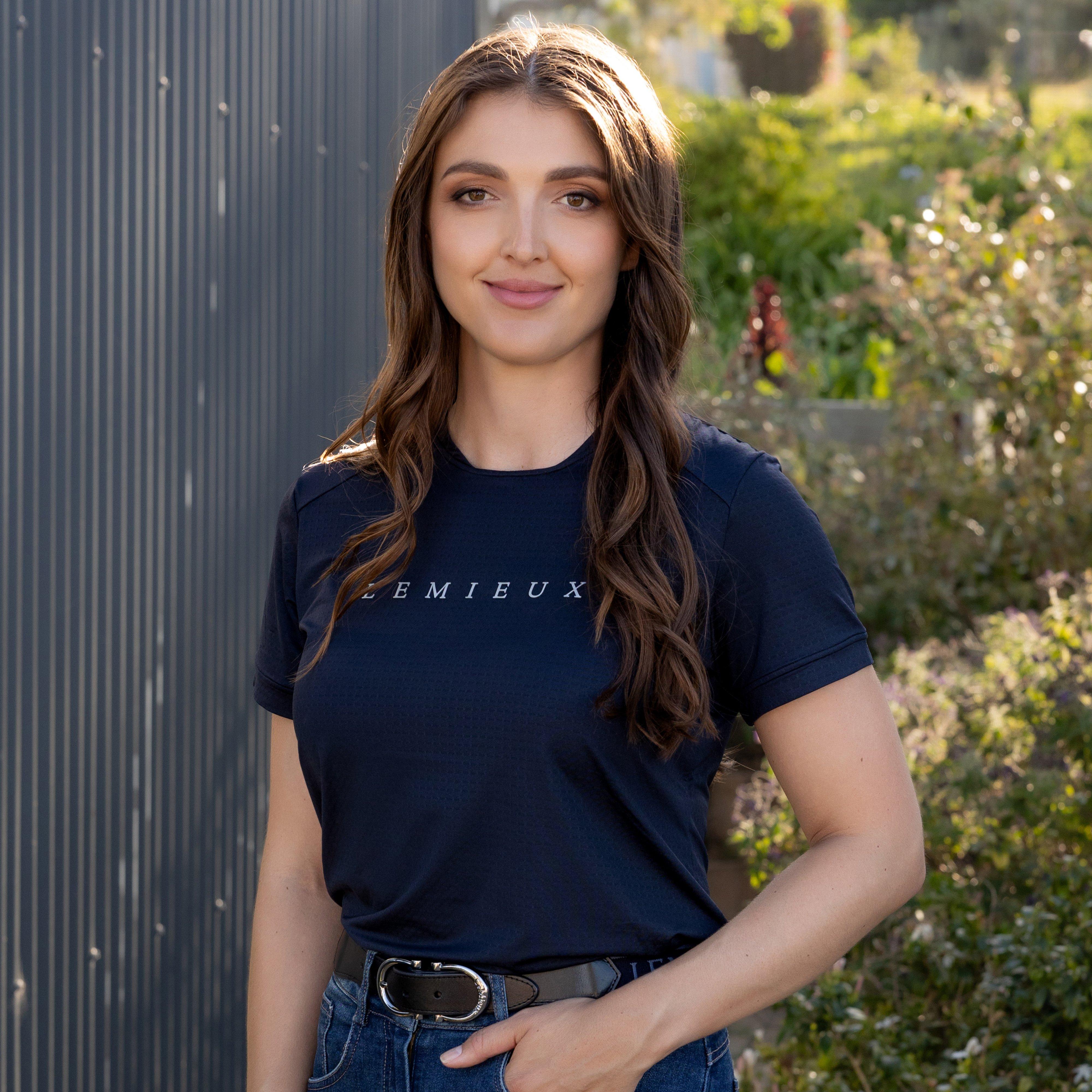 Womens Sports T-Shirt Navy