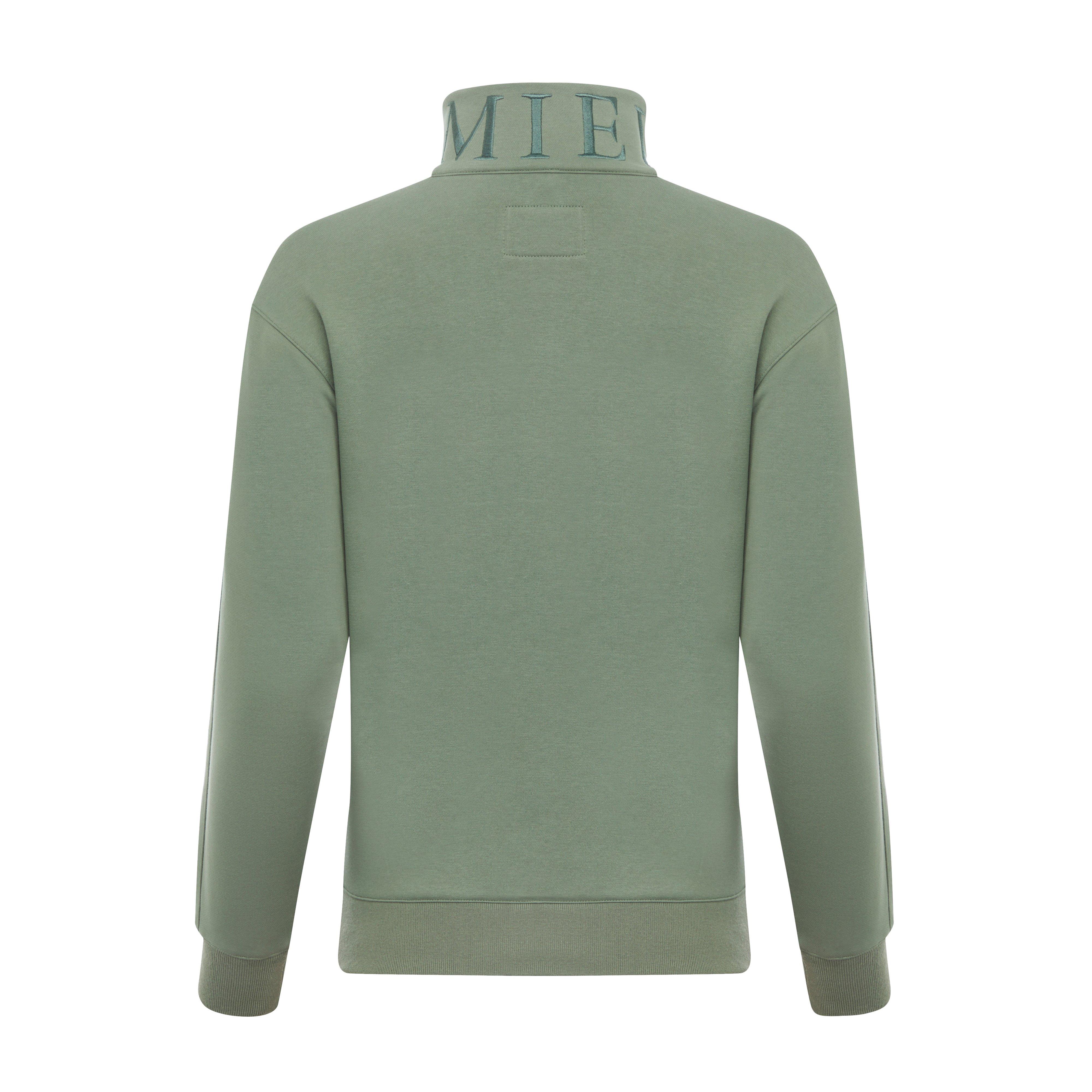 Womens Kali Quarter Zip Sweater Thyme