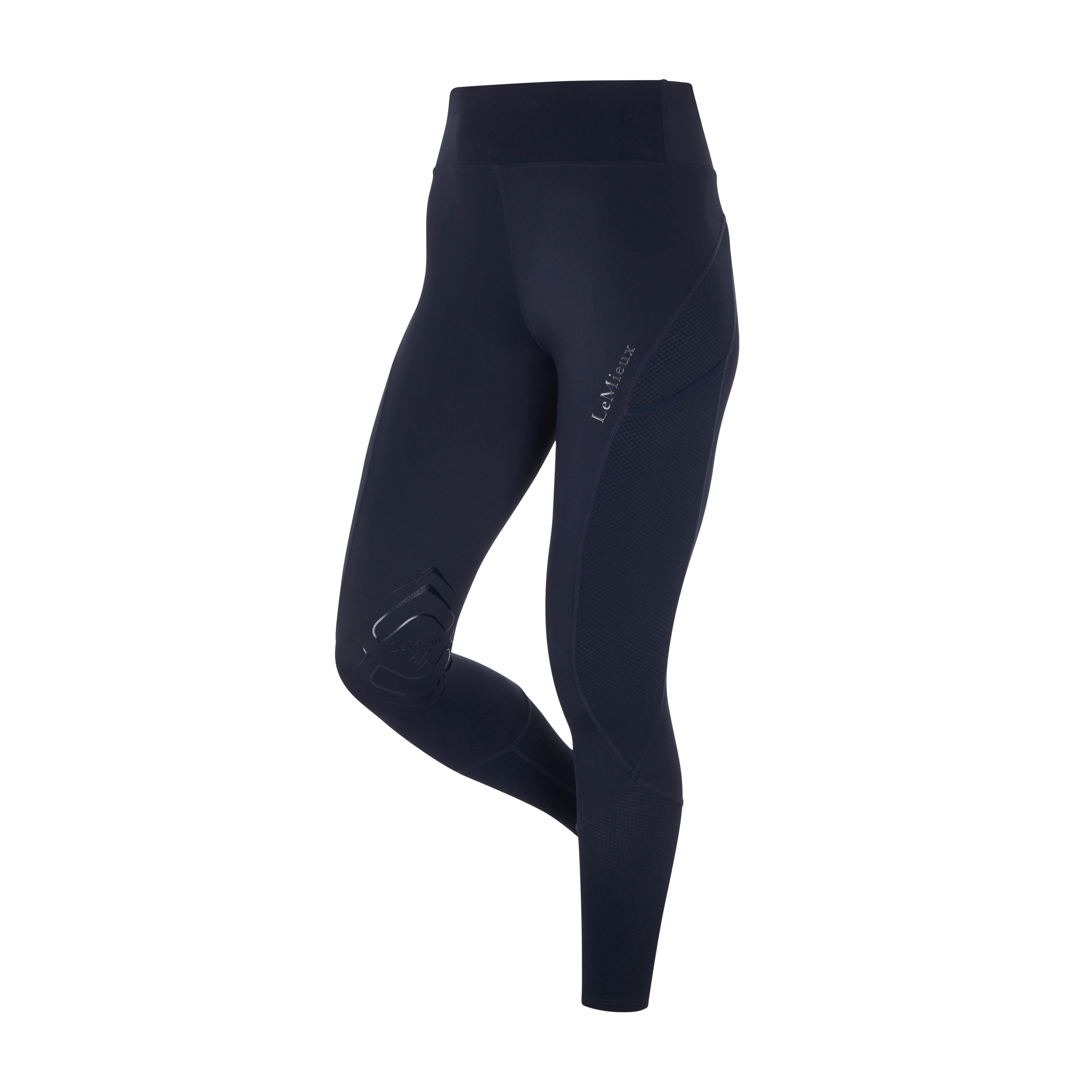 Womens Lydia Mesh Leggings Navy