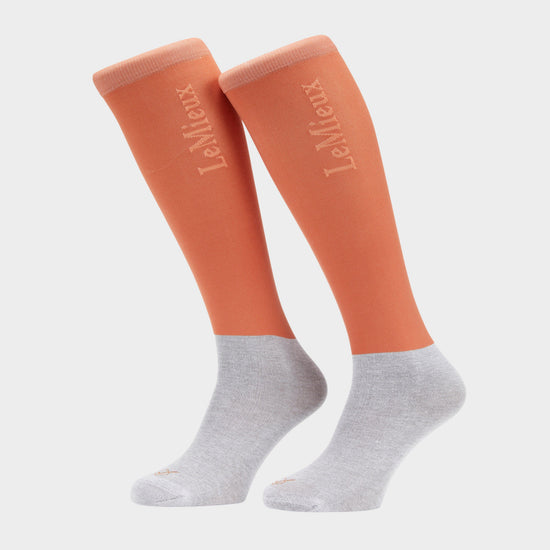 Competition Socks 2 Pack Apricot