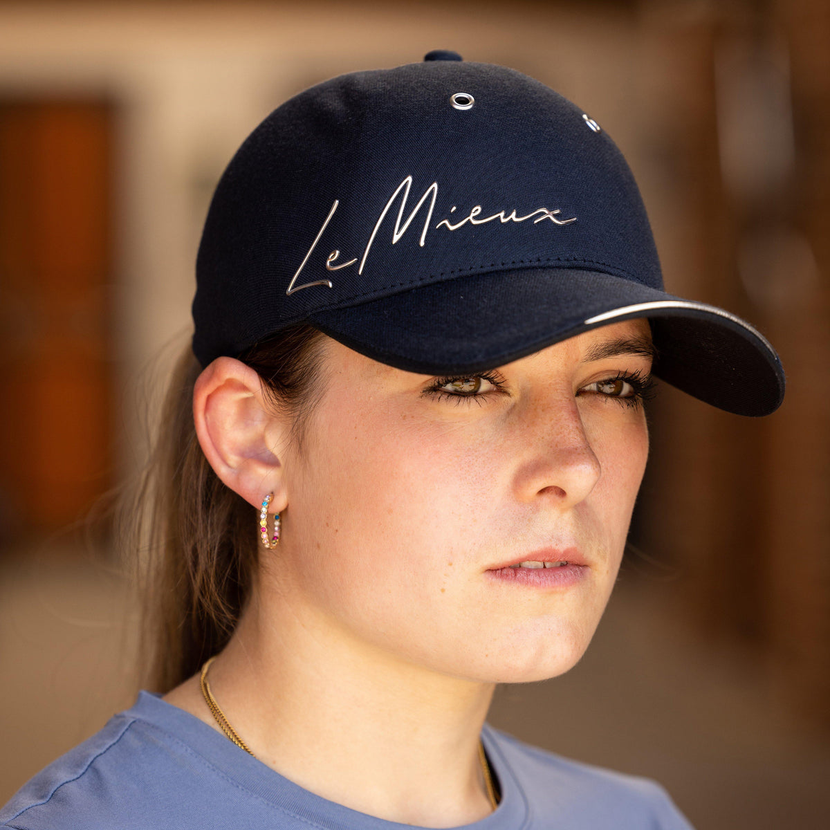 Simone Baseball Cap Navy