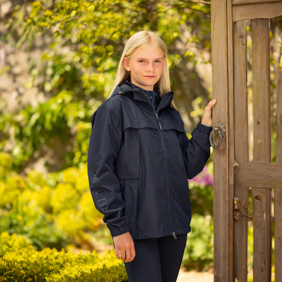 Young Rider Dolcie Waterproof Jacket Navy