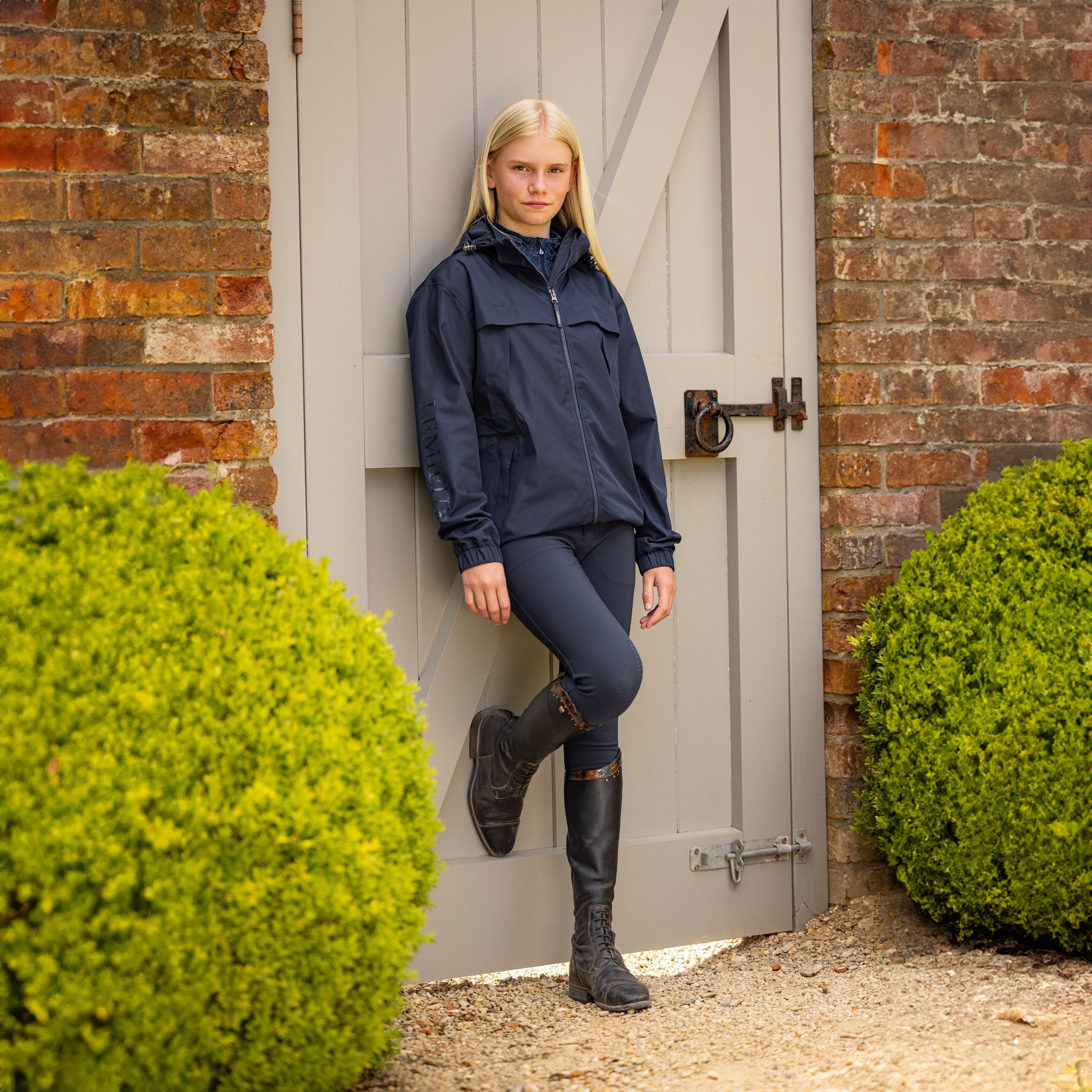 Young Rider Dolcie Waterproof Jacket Navy
