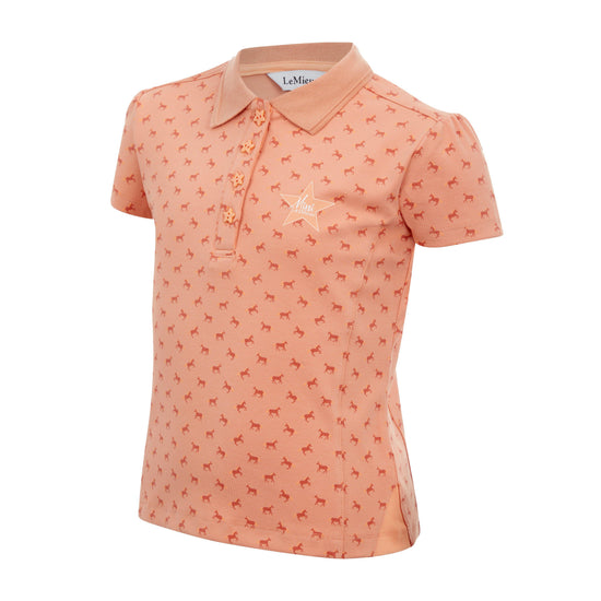 Mini Polo Shirt Apricot
