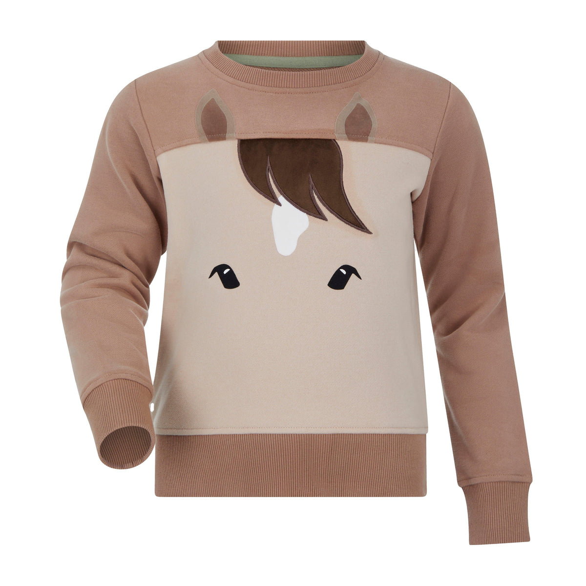 Mini Pony Sweatshirt Stone