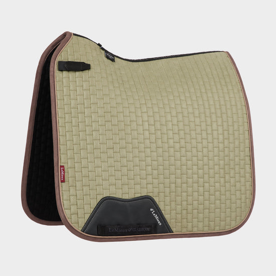 Suede Dressage Saddle Pad Fern