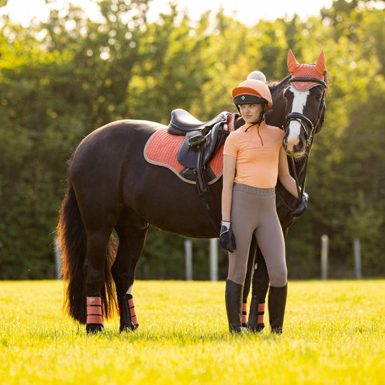 Suede GP Saddle Pad Apricot