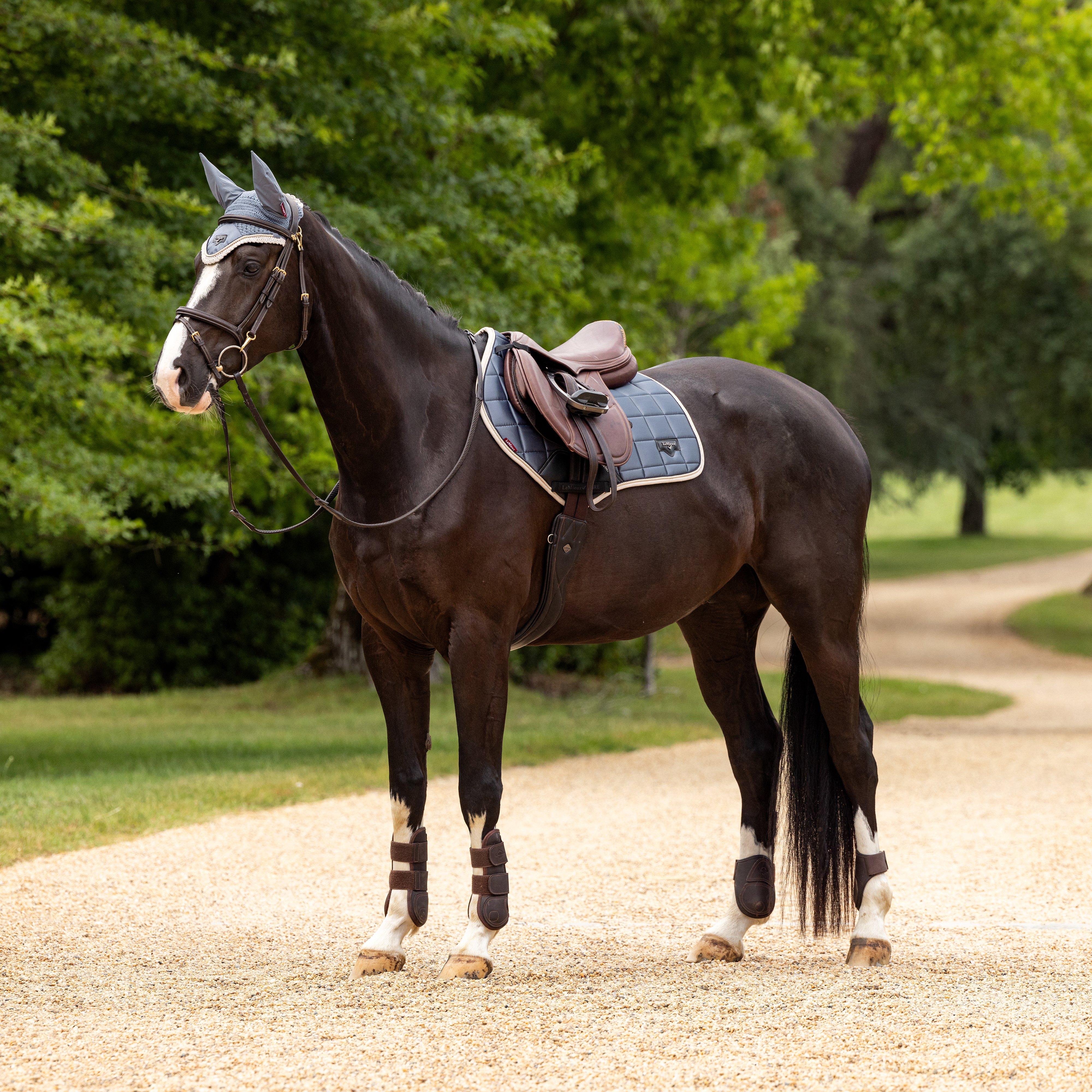 Loire Classic Close Contact Saddle Pad Jay Blue