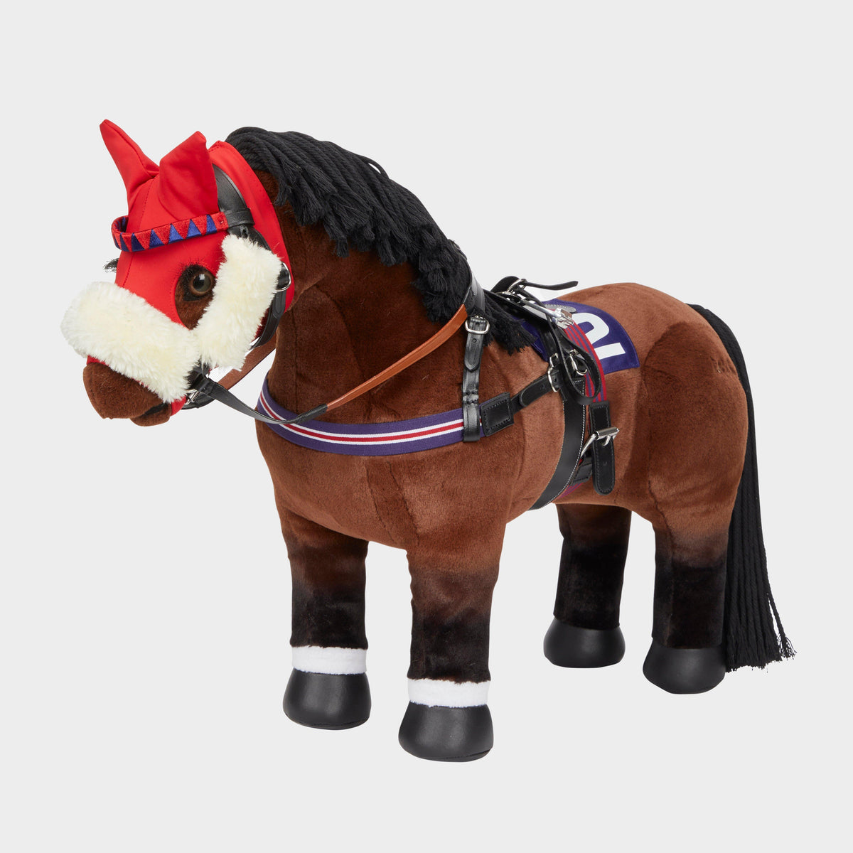 Toy Pony Racing Bridle Black