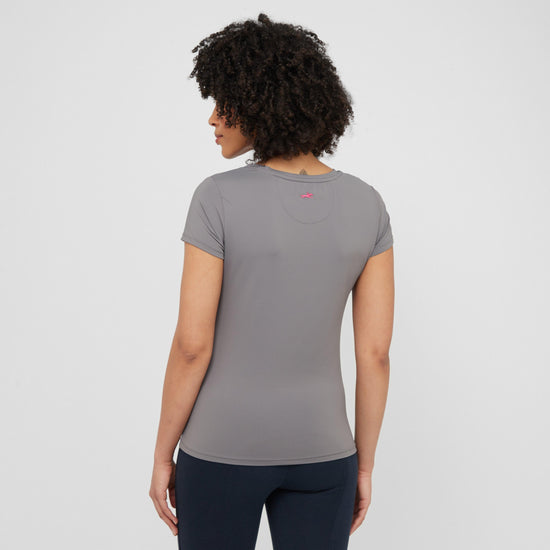 Womens Nicola Tee Slate Grey