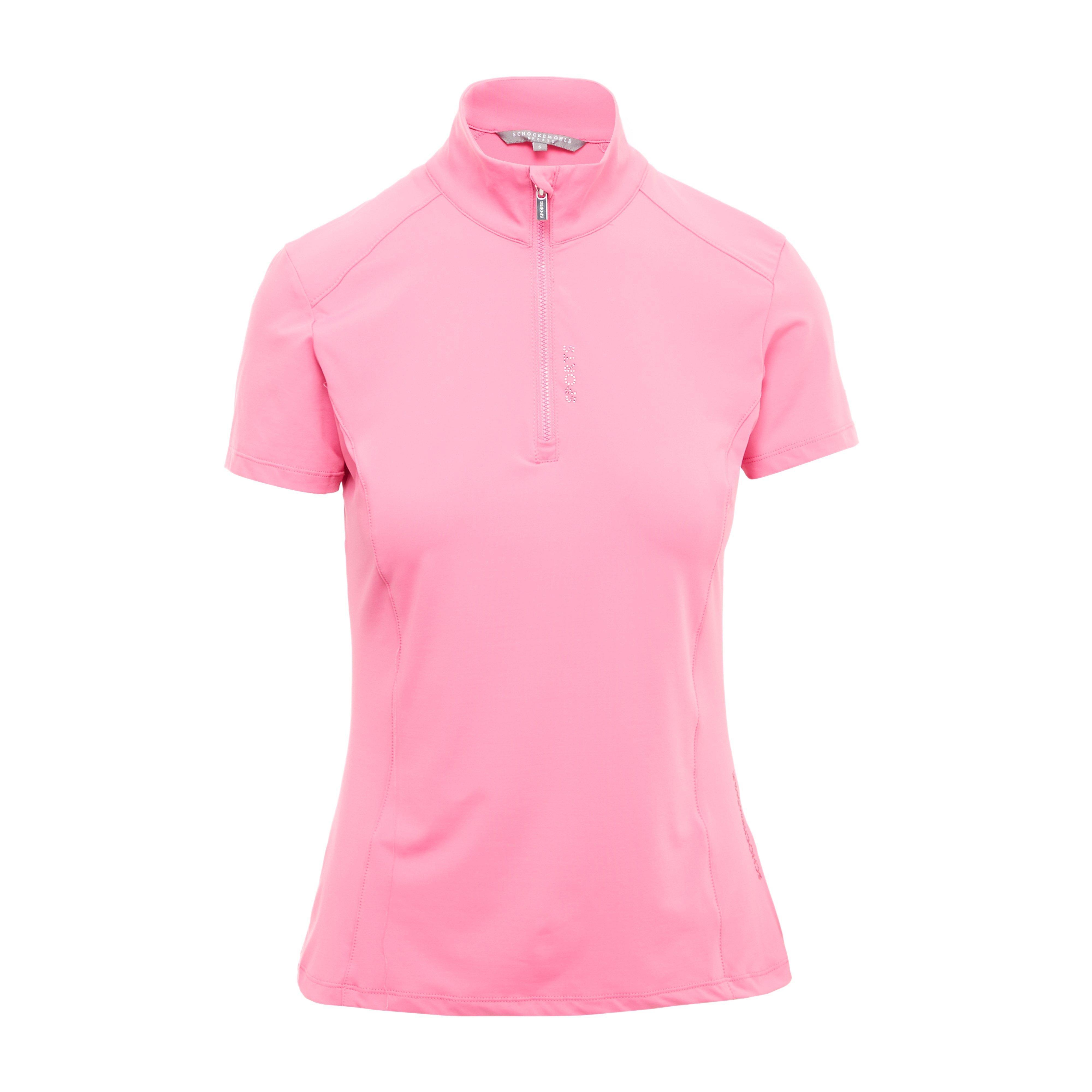 Womens Alissa Short Sleeved Base Layer Hot Pink