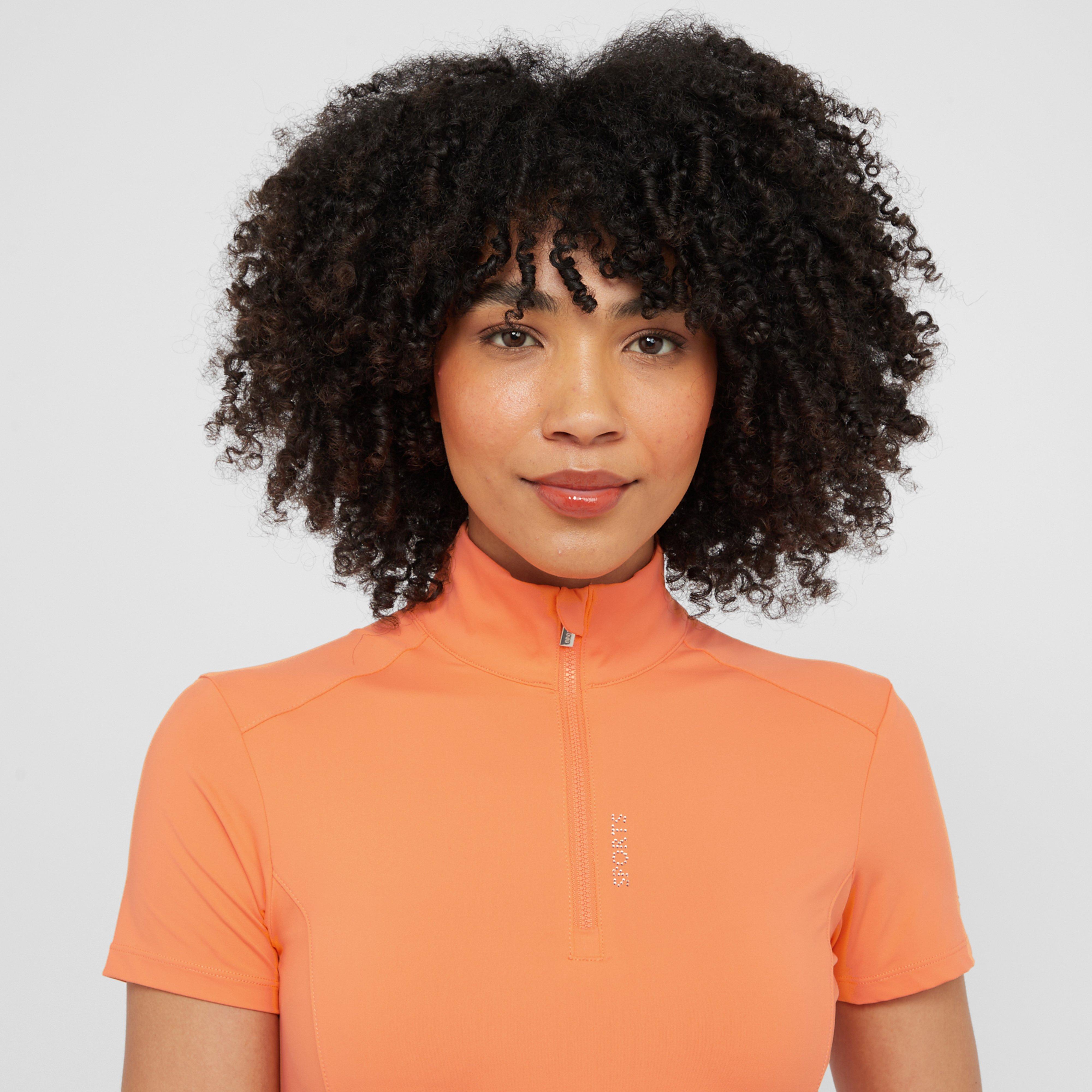 Womens Alissa Short Sleeved Base Layer Mandarin