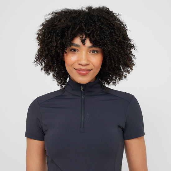 Womens Alissa Short Sleeved Base Layer Night