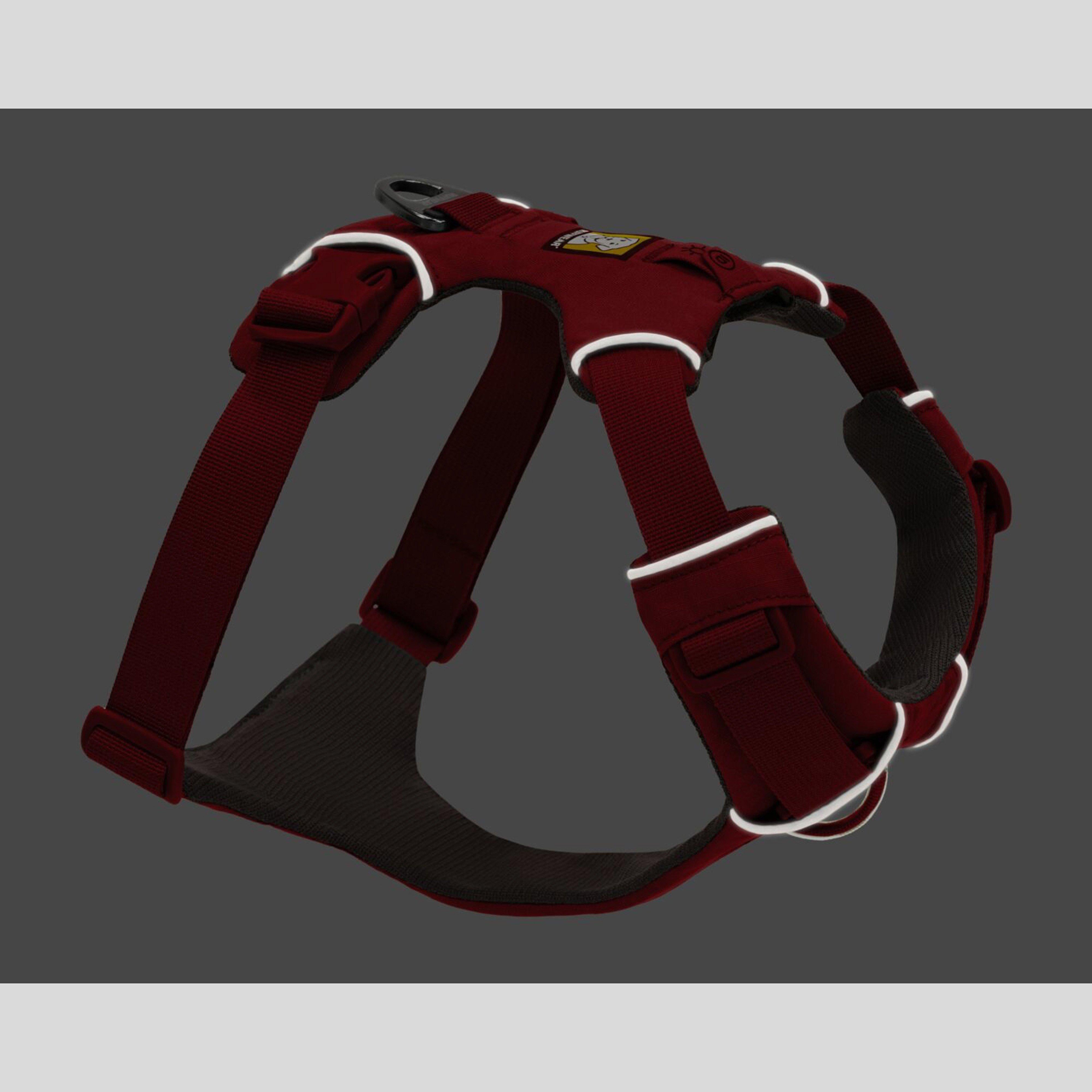 Front Range Dog Harness Red Sumac